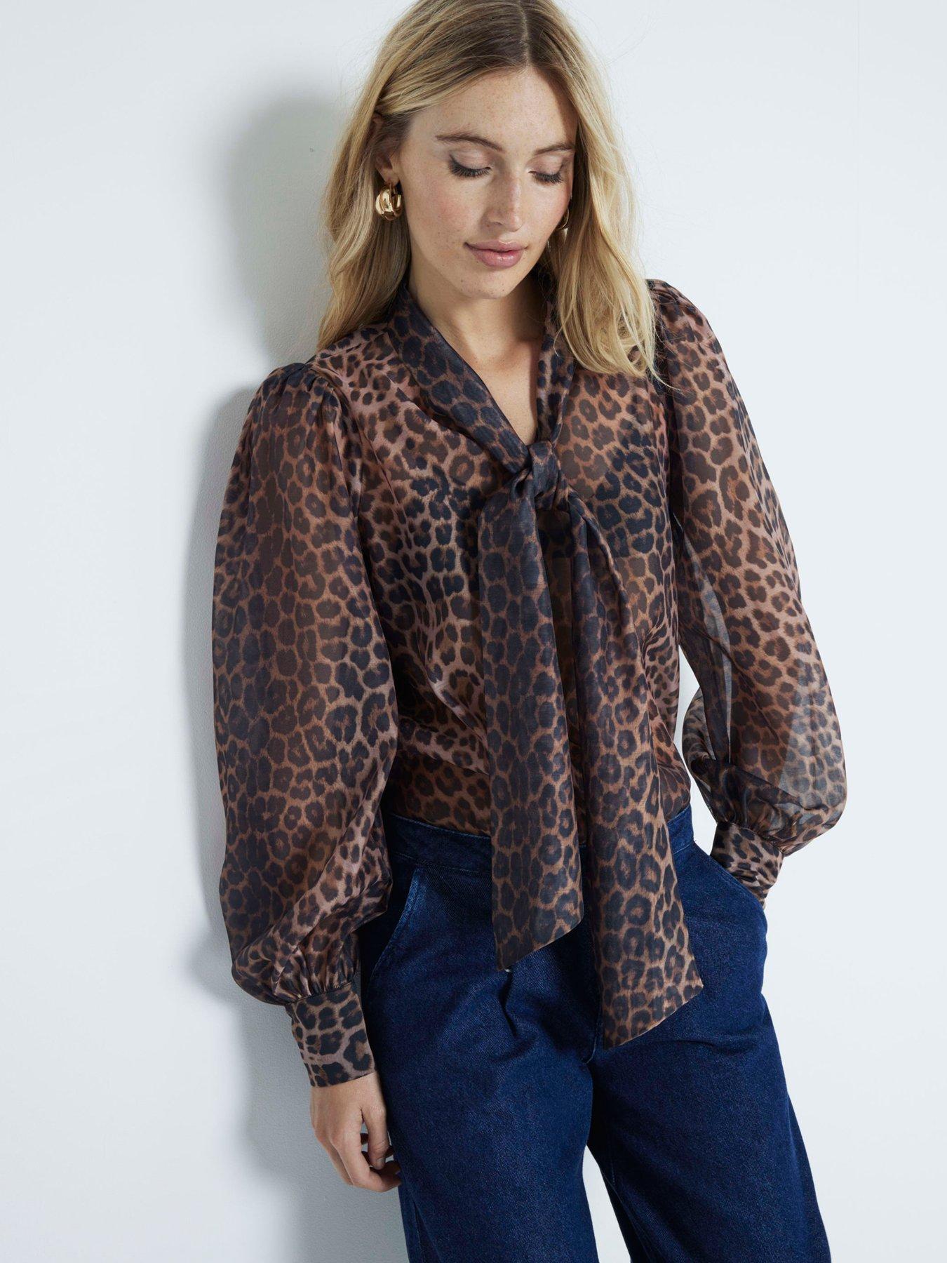 river-island-animal-print-pussybow-blouse-brown