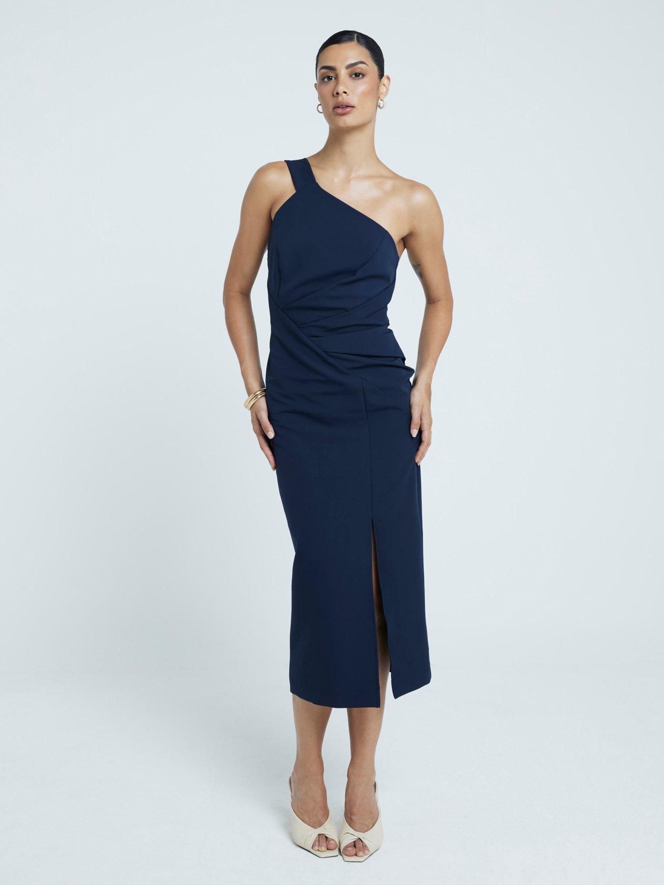 river-island-one-shoulder-midi-dress-navyback