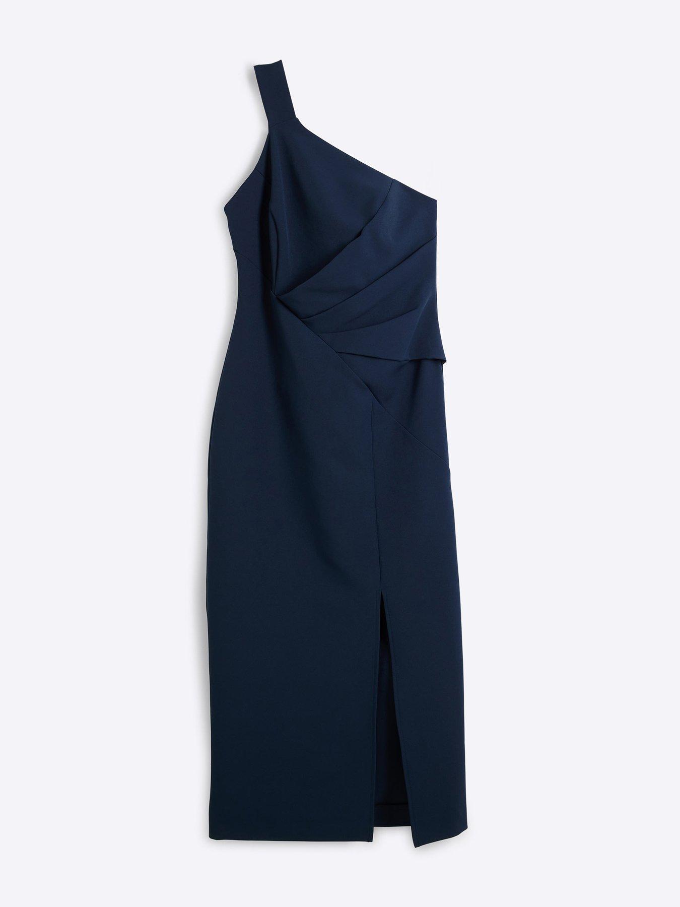 river-island-one-shoulder-midi-dress-navydetail