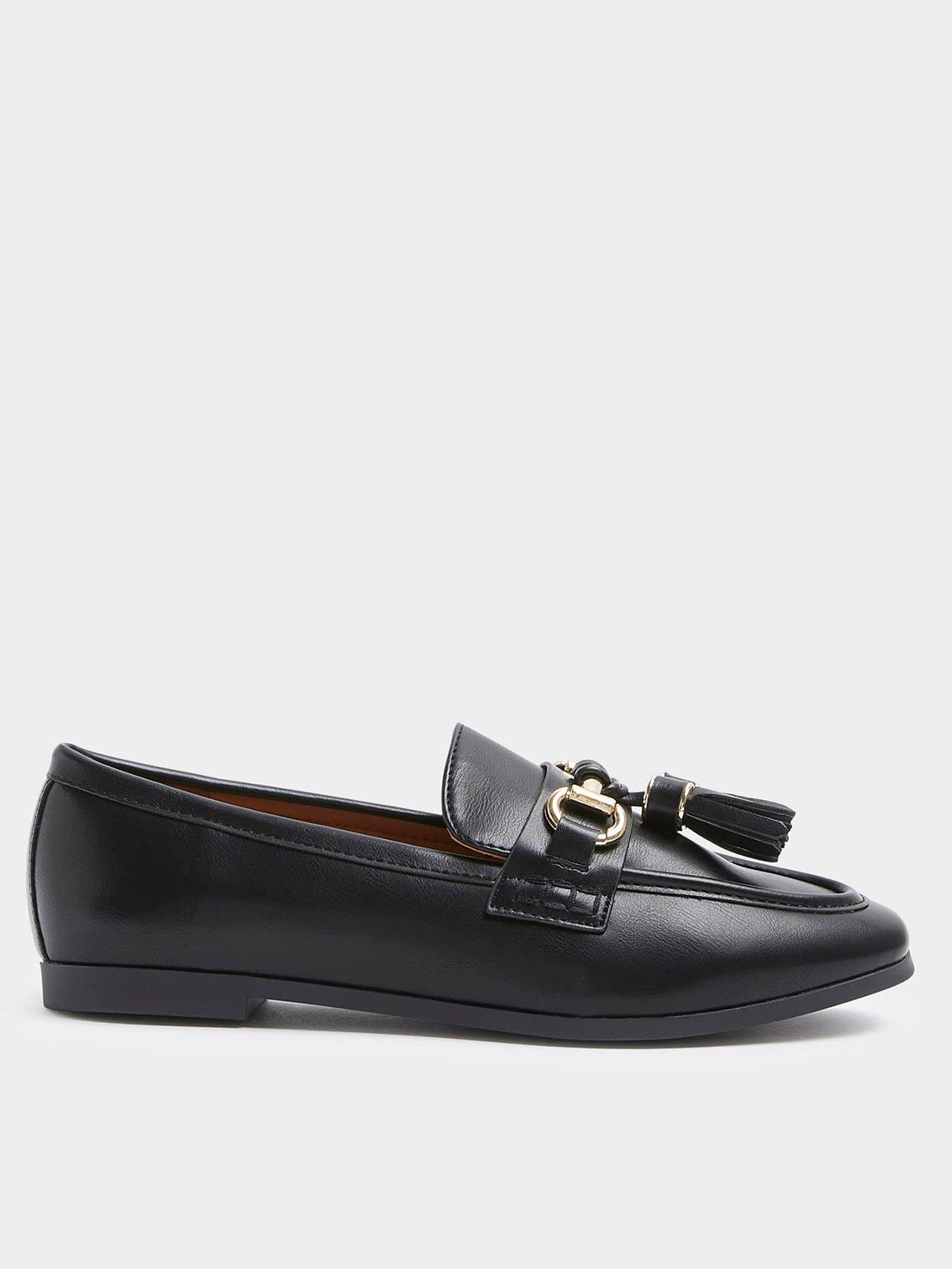 river-island-tassle-snaffle-loafer-black