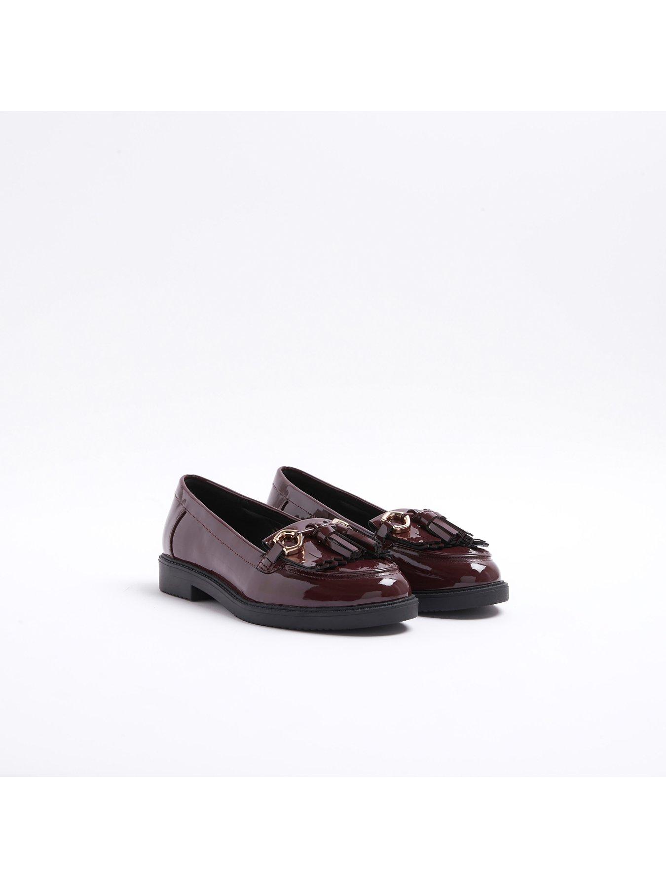 river-island-wide-fit-tassle-snaffle-loafer-dark-redstillFront