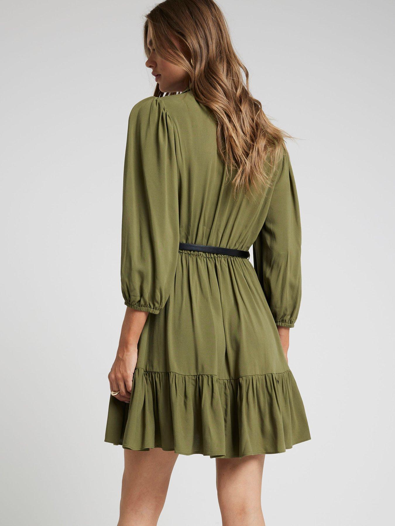 river-island-belted-shirt-dress-khakistillFront