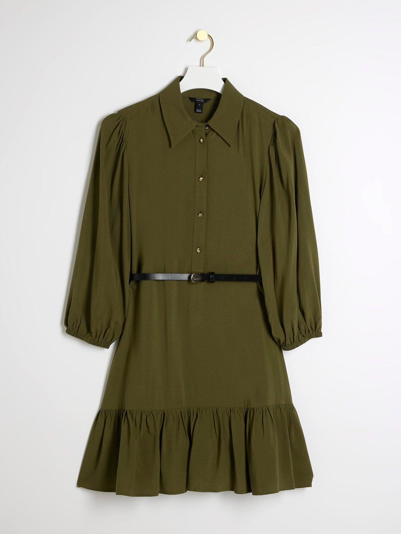 river-island-belted-shirt-dress-khakidetail