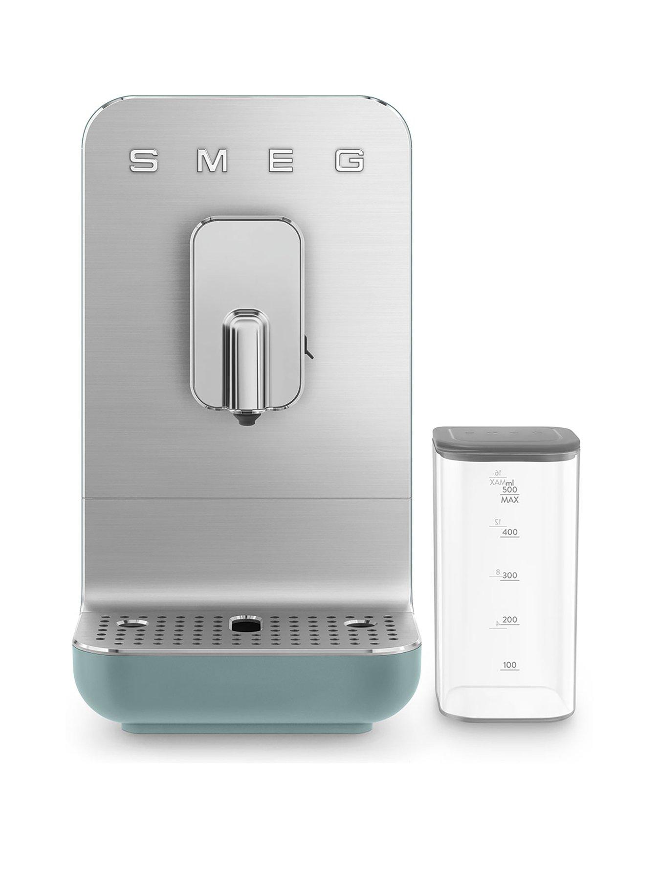 Image 1 of 7 of Smeg BCC13 Bean to Cup Coffee Machine - Matte Emerald Green