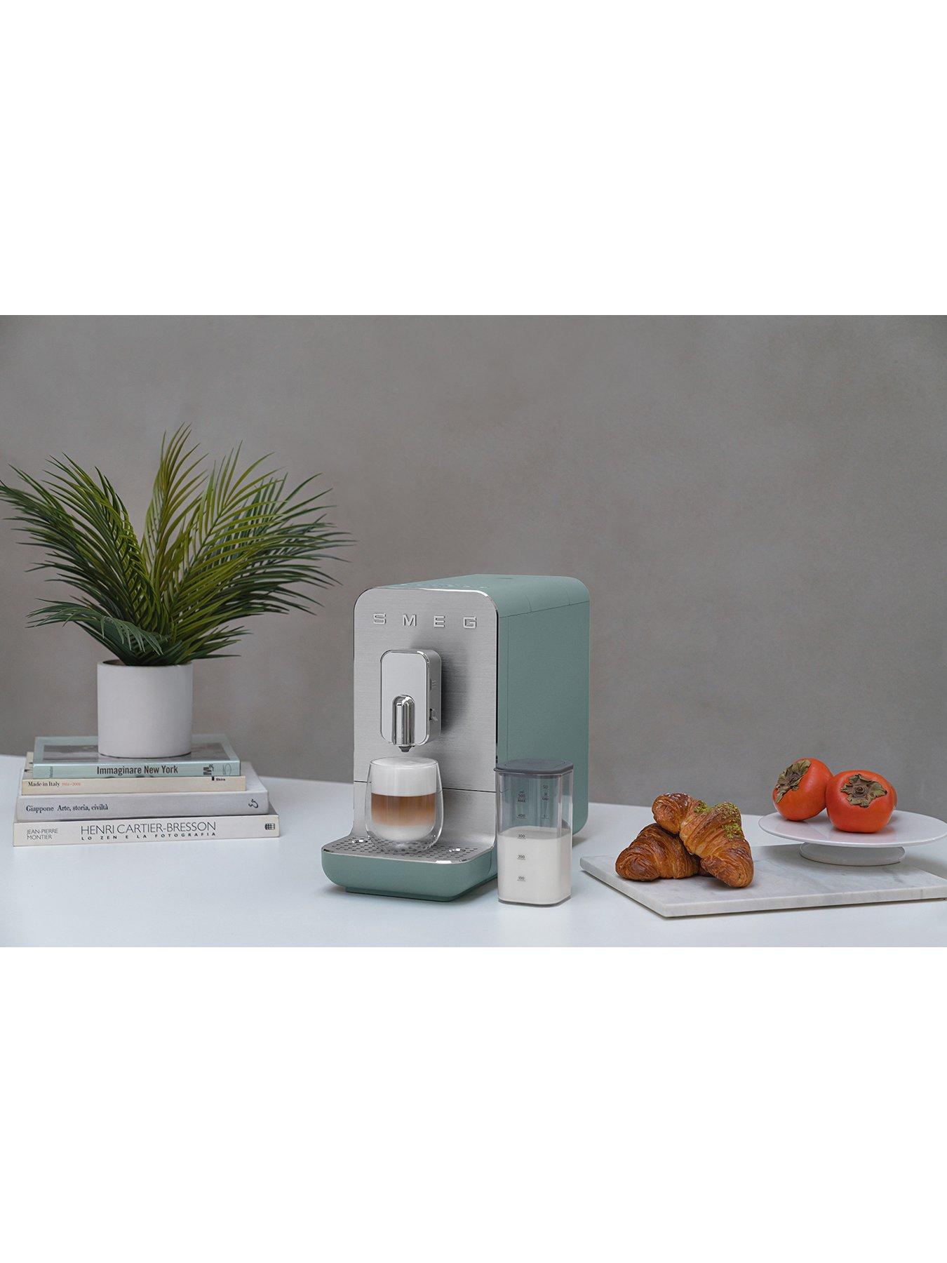 Image 6 of 7 of Smeg BCC13 Bean to Cup Coffee Machine - Matte Emerald Green