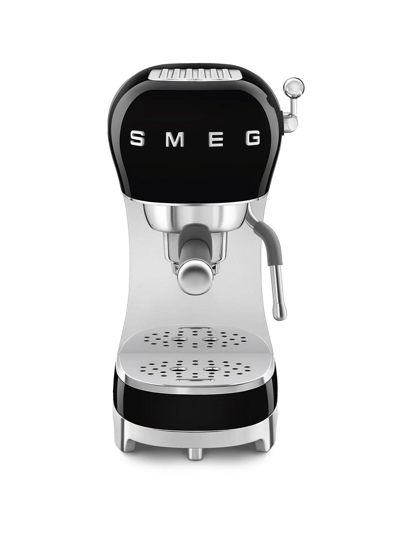 Image 1 of 7 of Smeg ECF02 Espresso Coffee Machine - Black