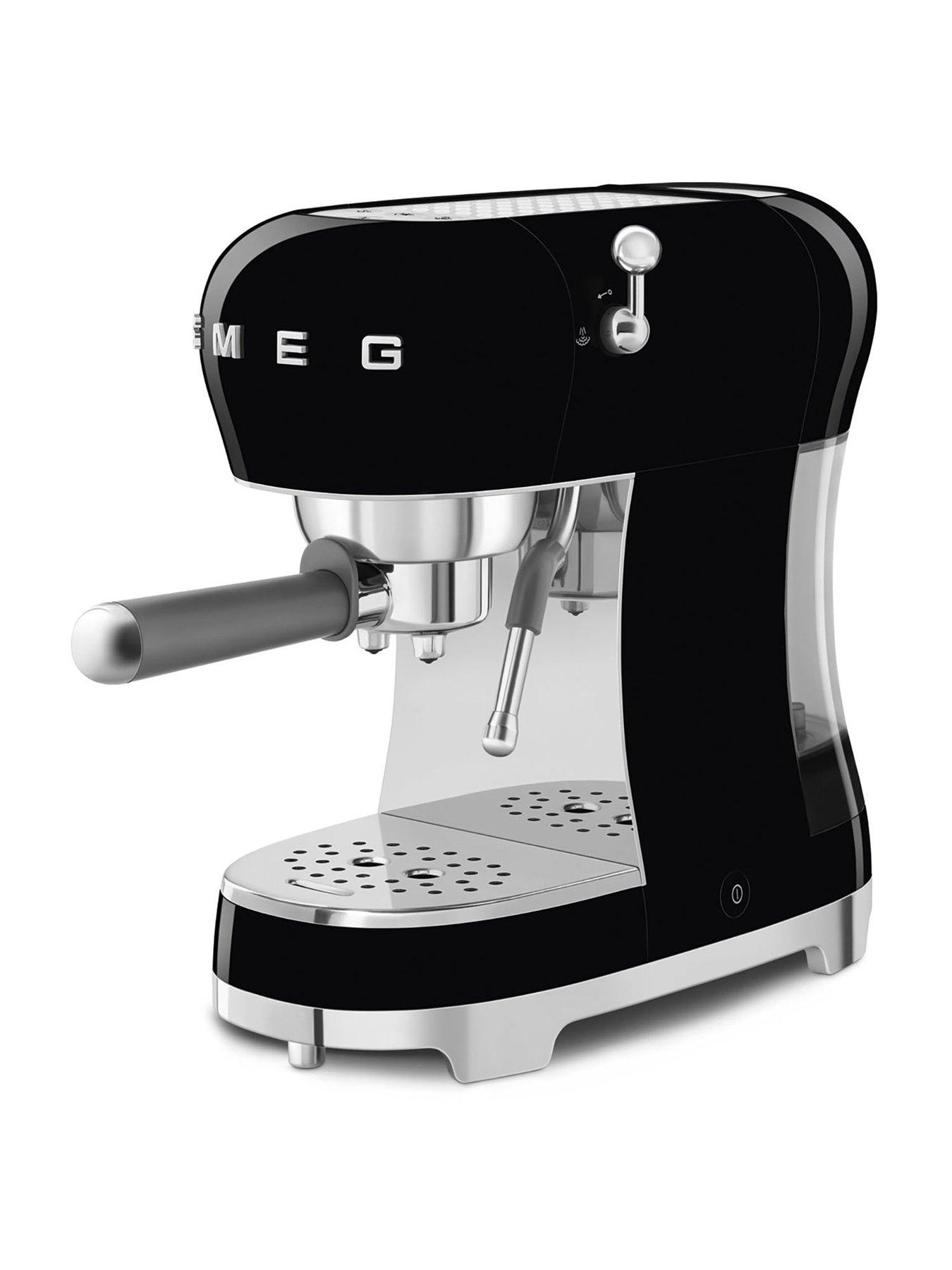 Image 3 of 7 of Smeg ECF02 Espresso Coffee Machine - Black