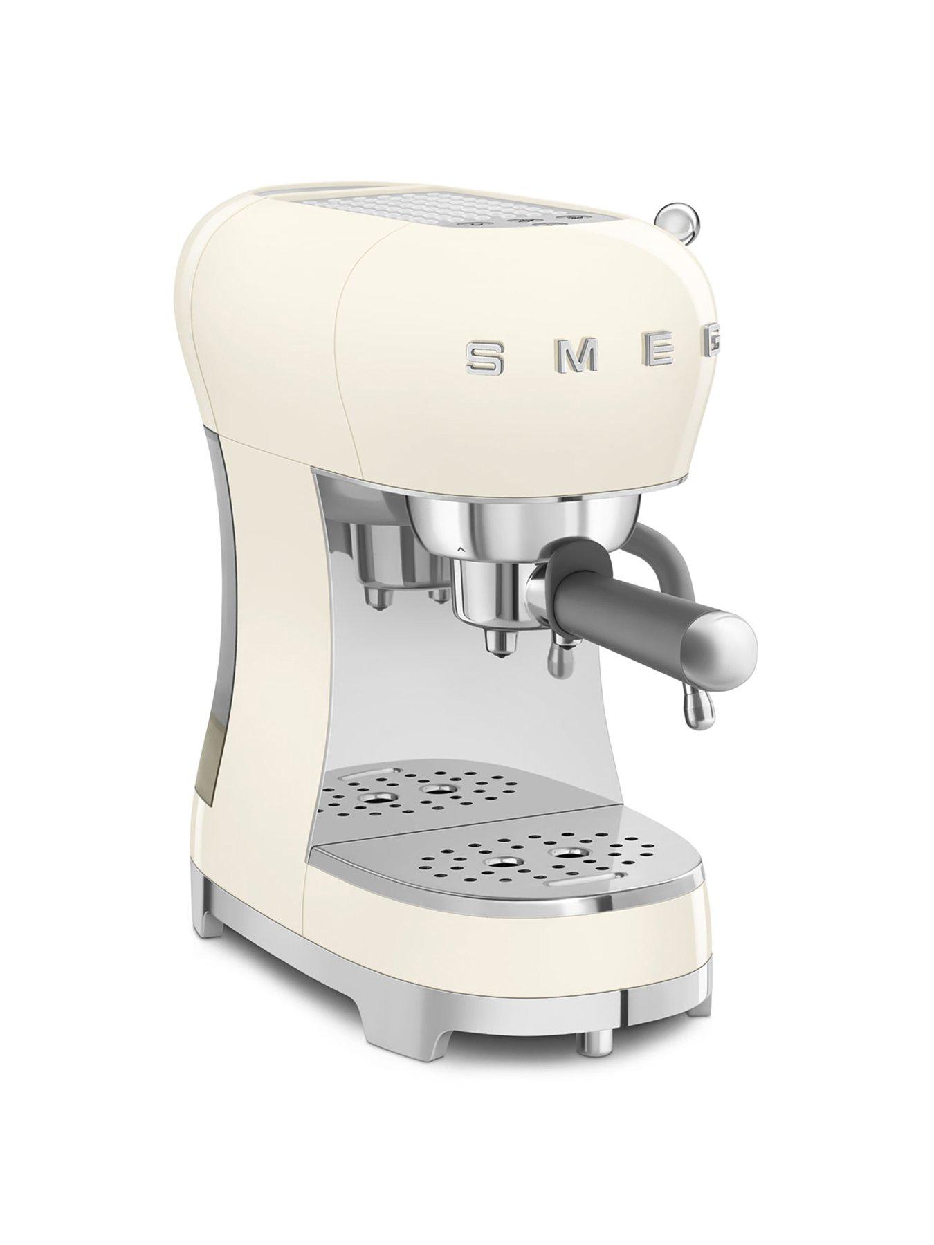 Image 4 of 7 of Smeg ECF02 Espresso Coffee Machine - Cream