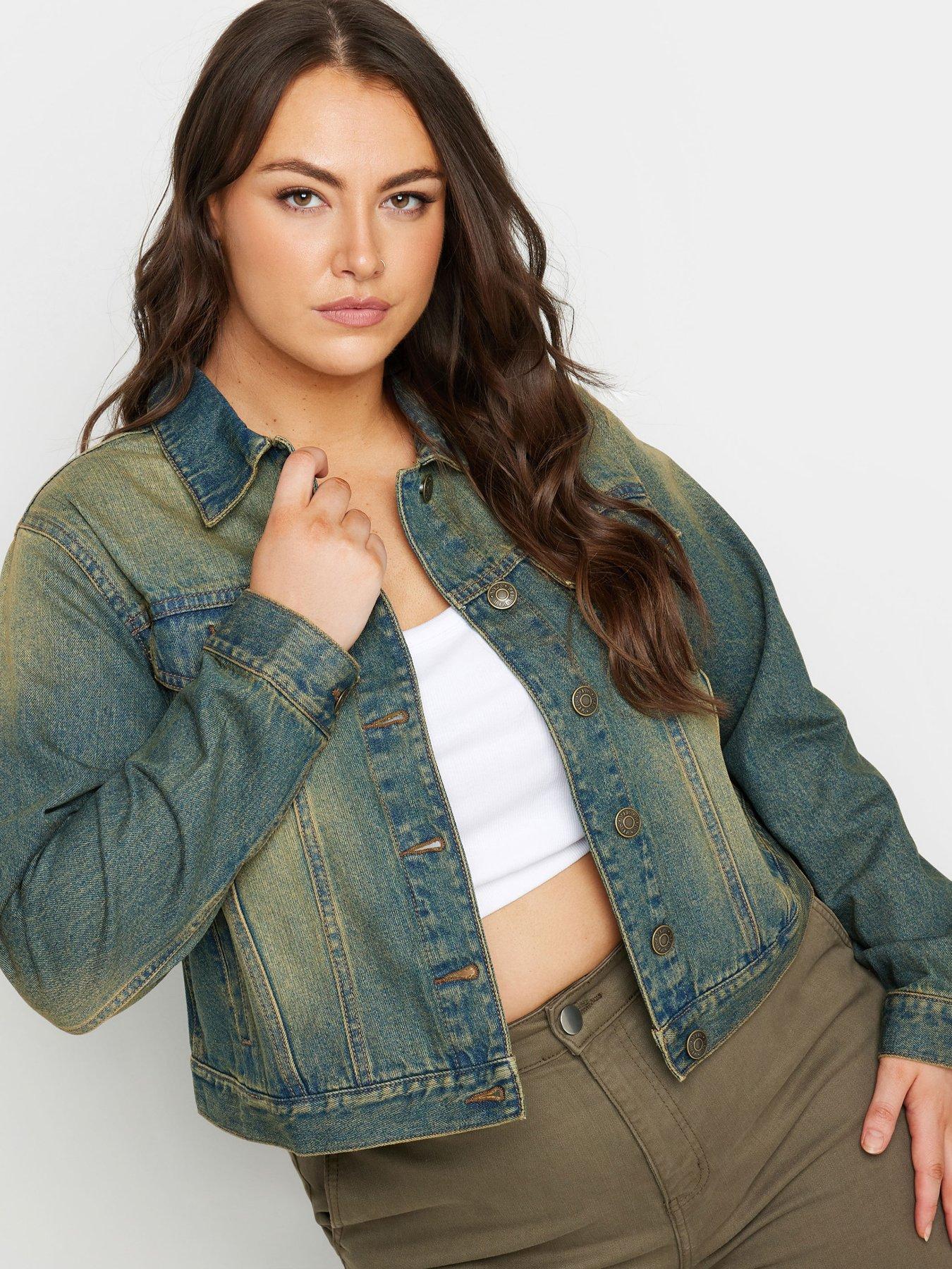 yours-curve-classic-denim-jacketoutfit