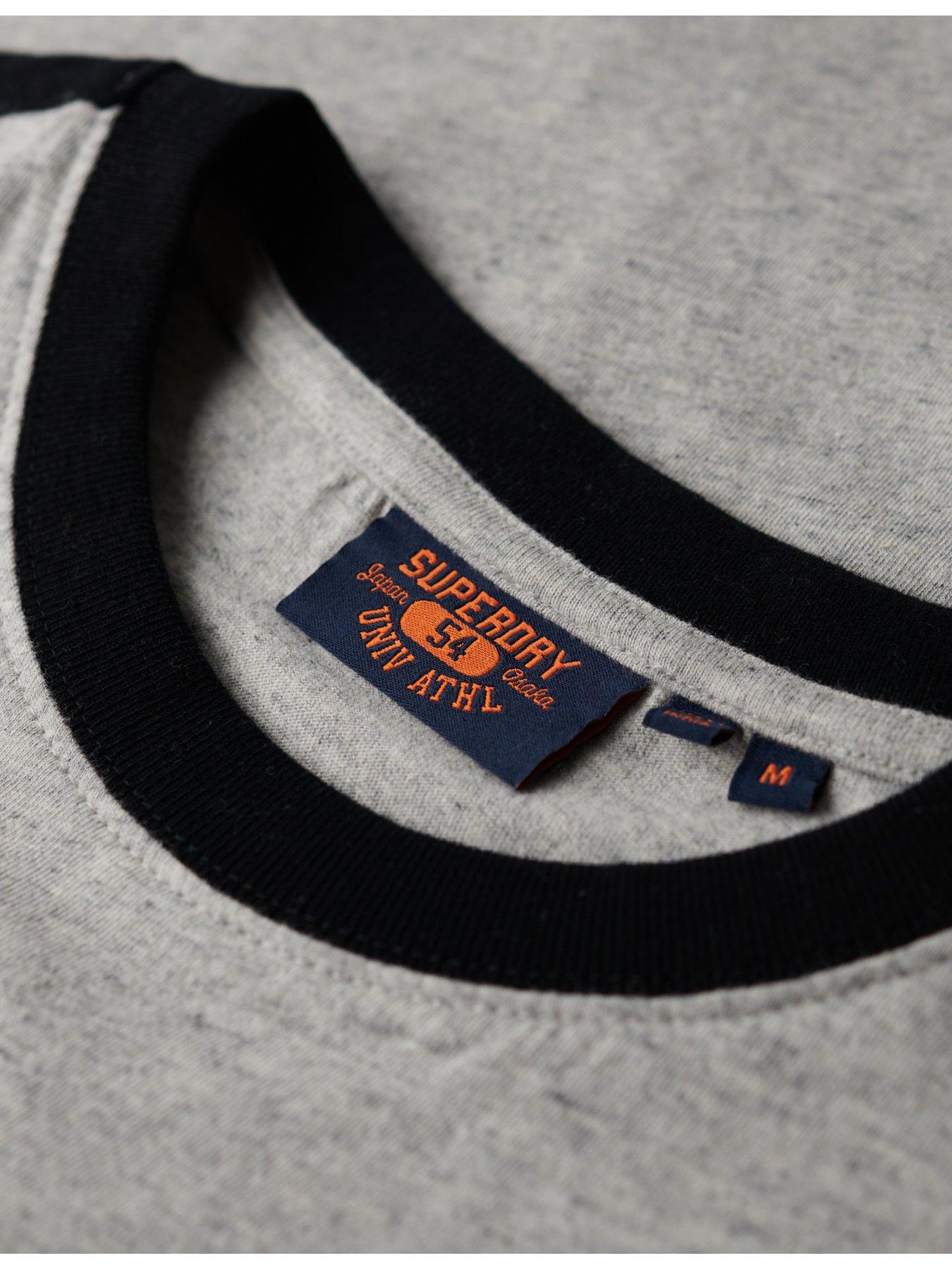 Image 5 of 6 of Superdry Superdry Essential Logo Retro T-shirt - Grey