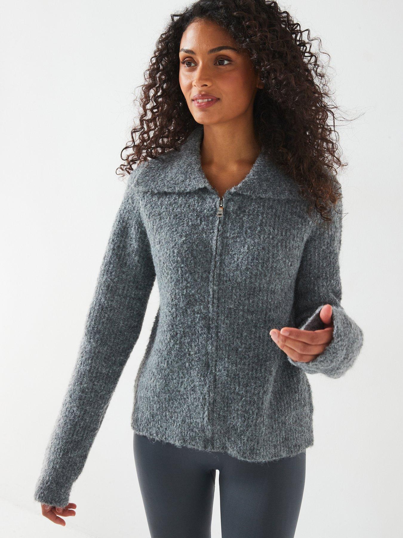 v-by-very-fluffy-zip-down-cardigan-with-wool-grey