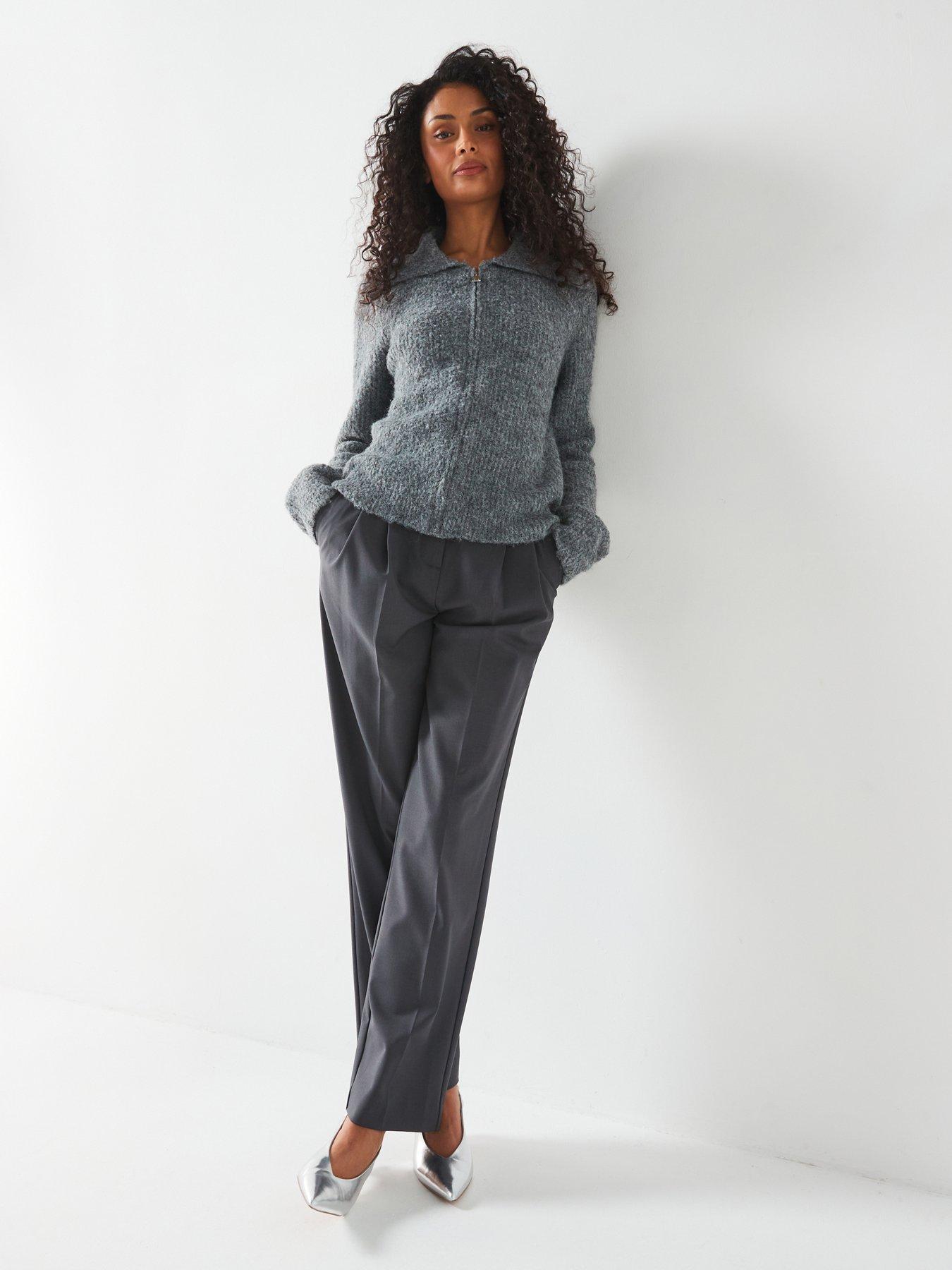 v-by-very-fluffy-zip-down-cardigan-with-wool-greyback