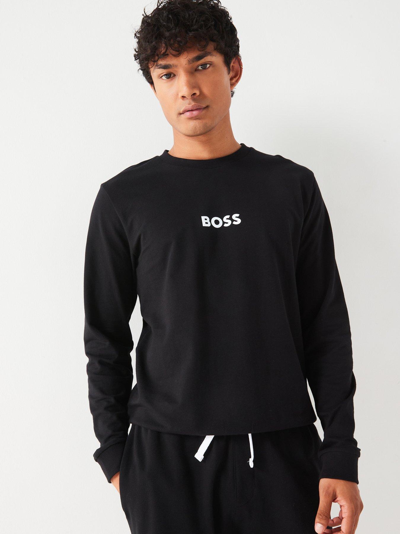 boss-boss-left-chest-logo-loop-back-loungewear-zip-sweat-black