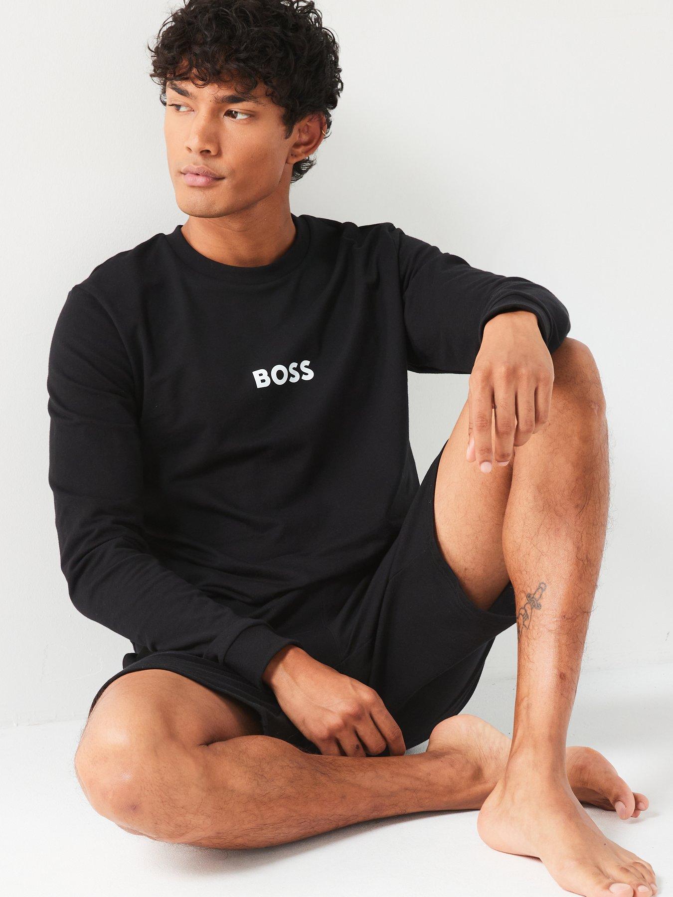 boss-logo-loop-back-loungewear-shorts-blackoutfit