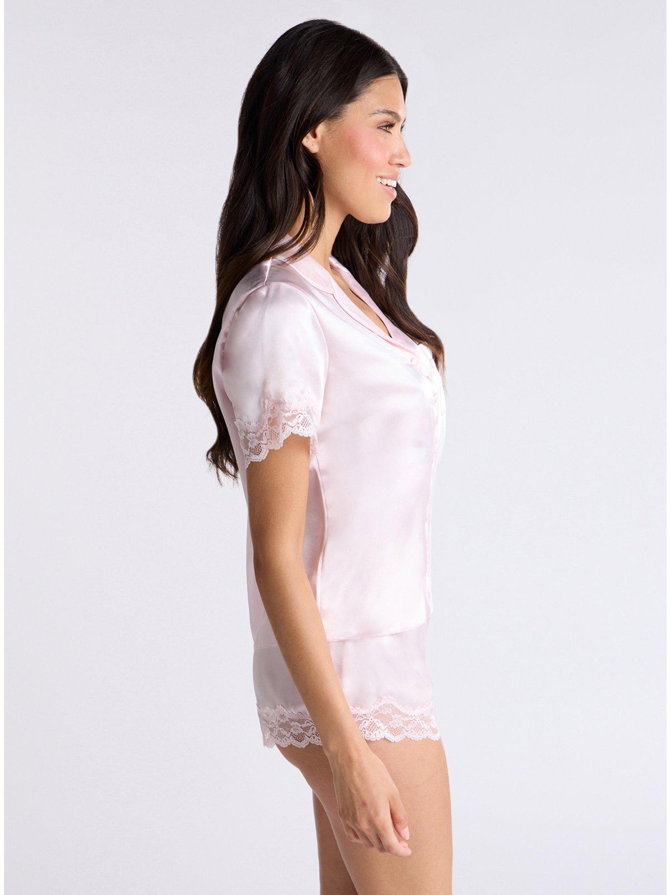 boux-avenue-boux-avenue-amelia-short-sleeve-revere-amp-short-set-pinkoutfit