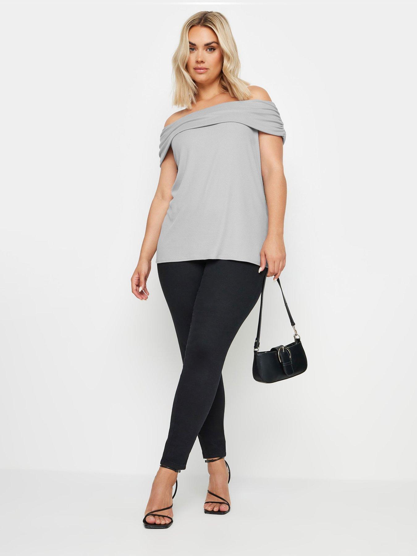 yours-curve-limited-deep-fold-bardot-top-greyback