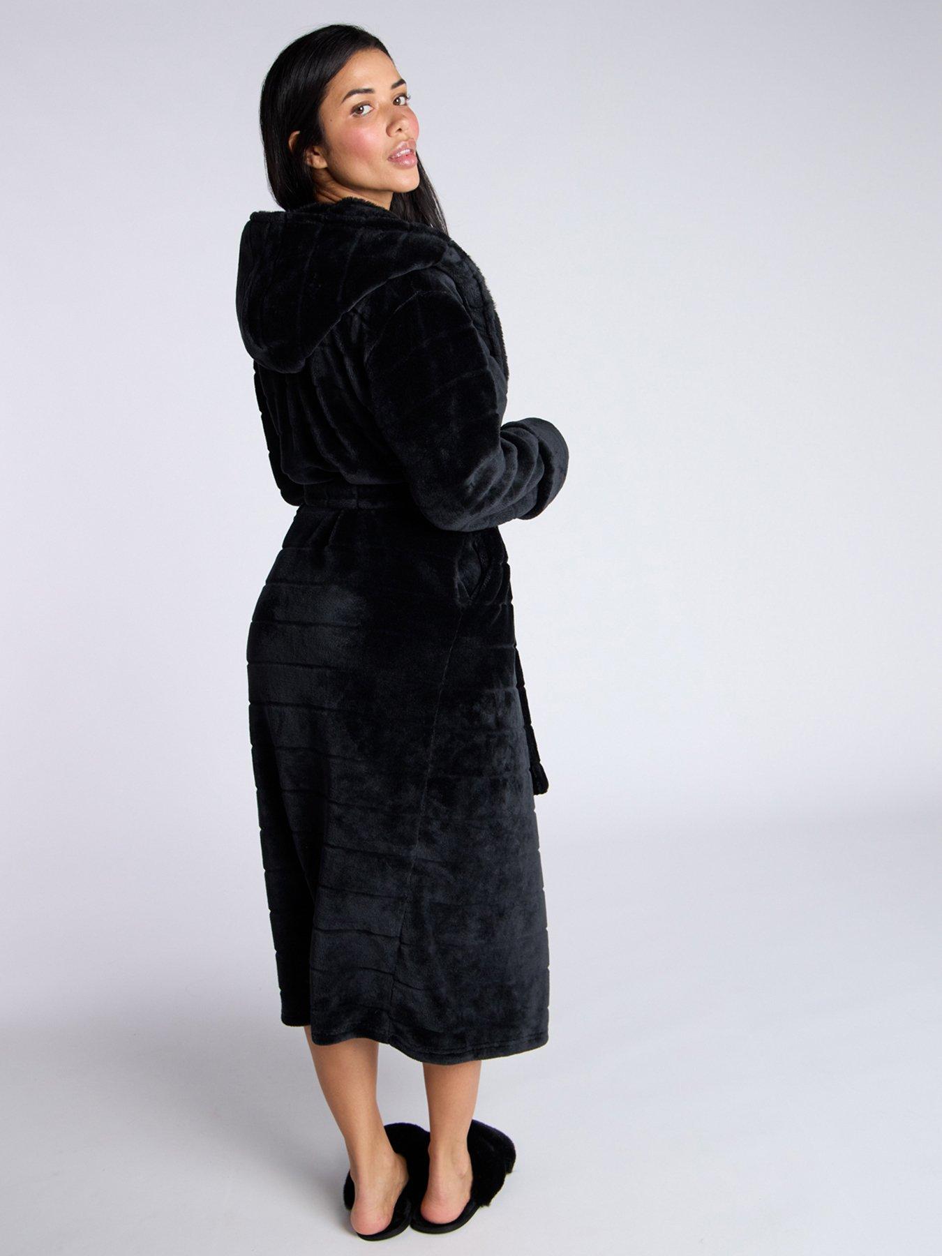 boux-avenue-boux-avenue-stripe-cut-plush-long-robe-blackstillFront