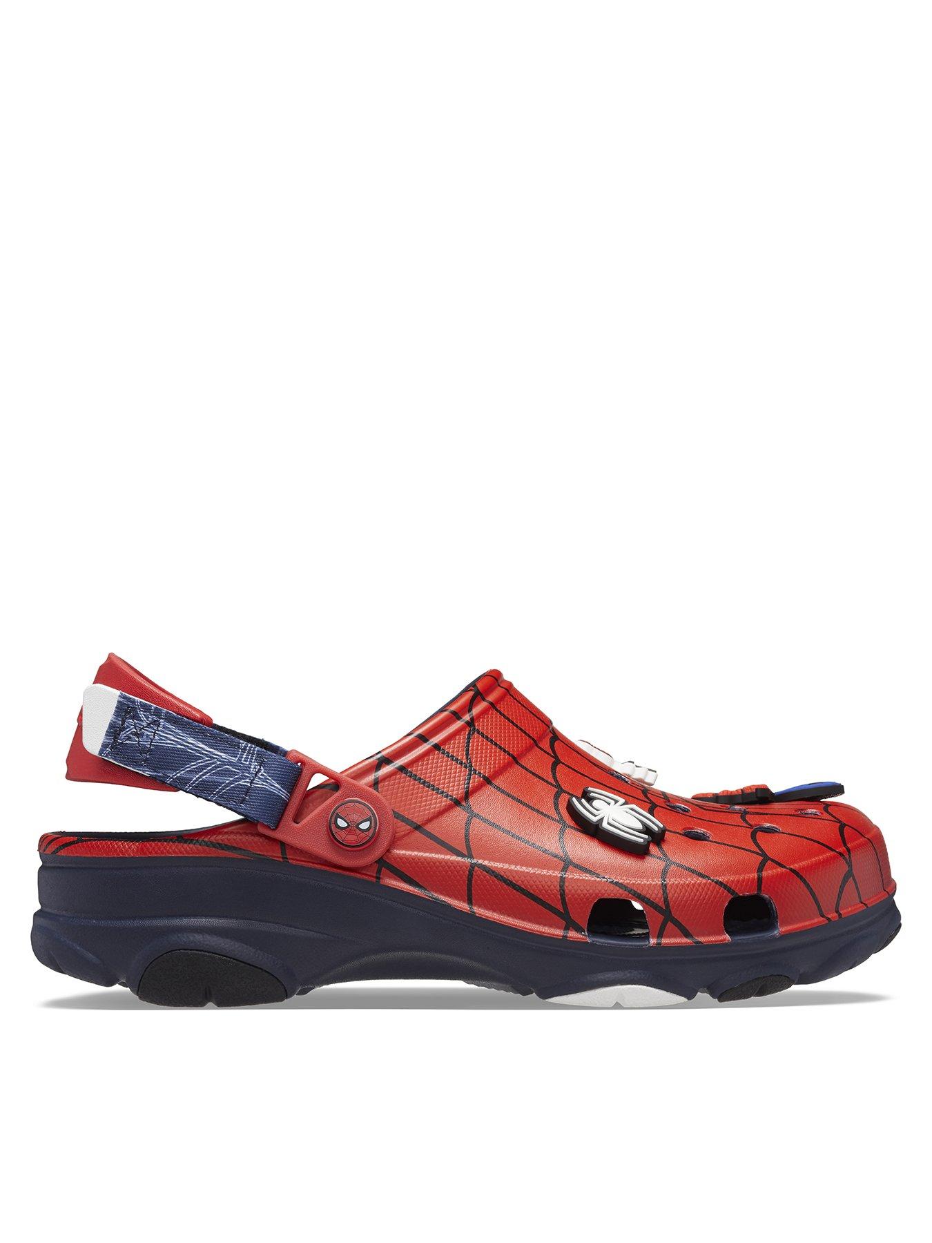 crocs-mens-spider-man-all-terrain-clog-sandal-red