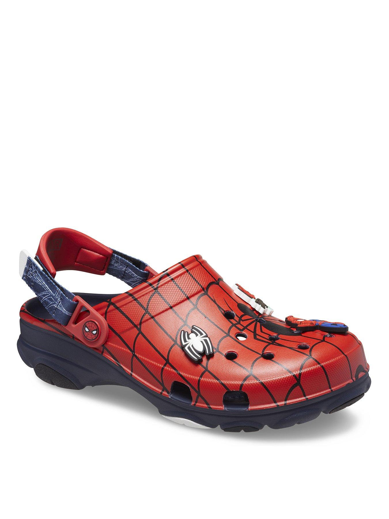 crocs-mens-spider-man-all-terrain-clog-sandal-redstillFront