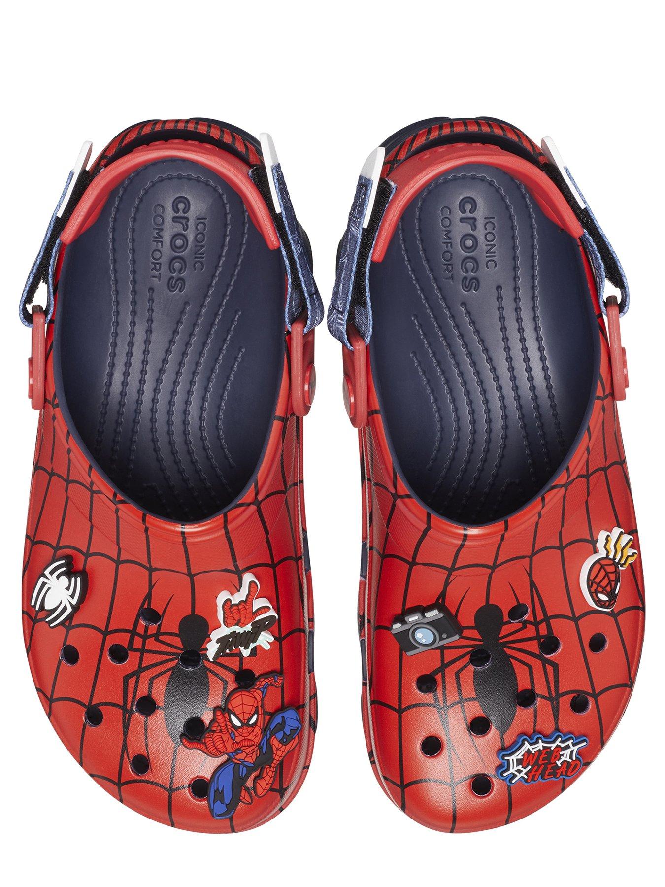 crocs-mens-spider-man-all-terrain-clog-sandal-redoutfit