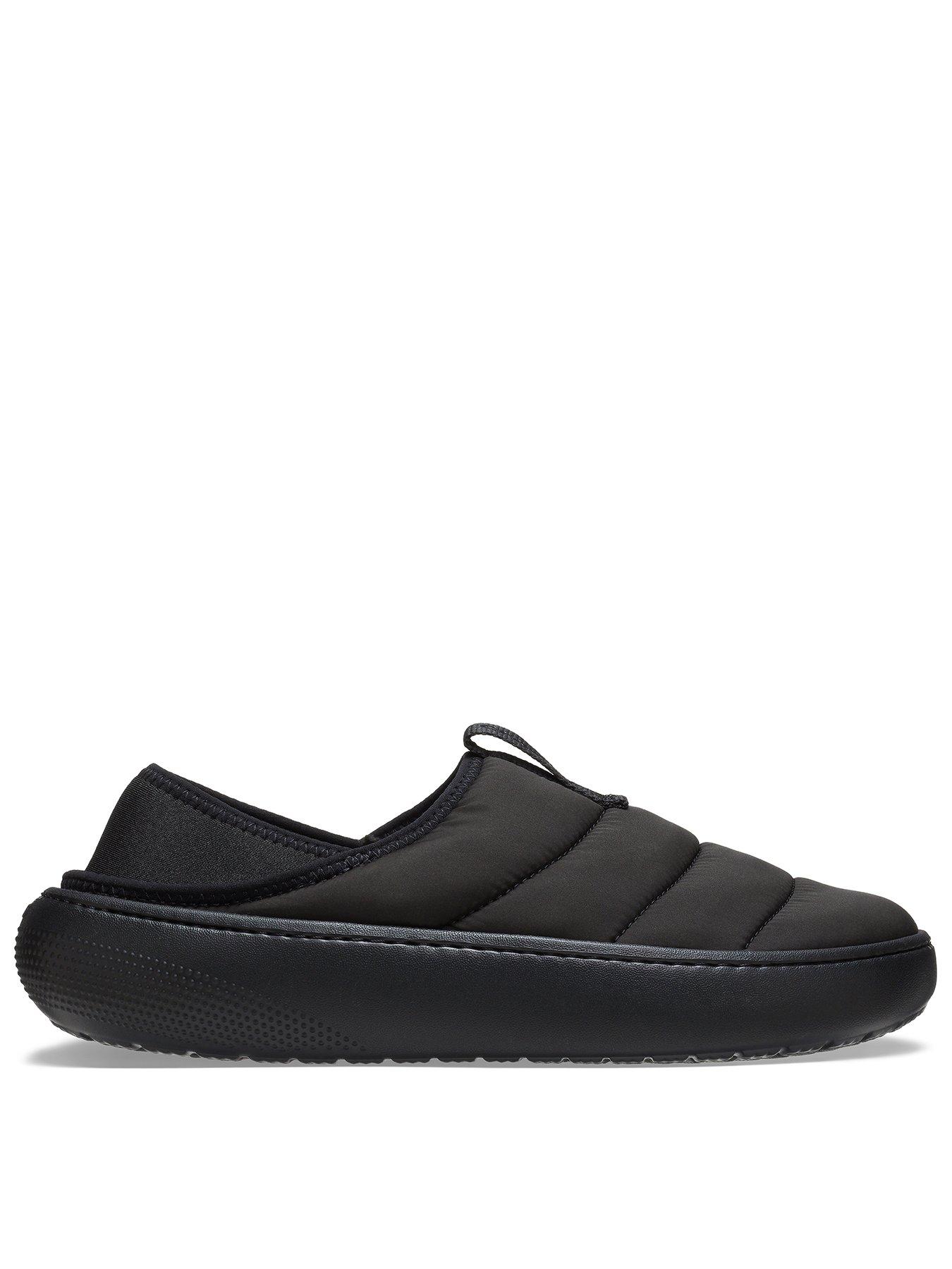 crocs-crocs-mens-classic-puff-moc-sandals-blackfront