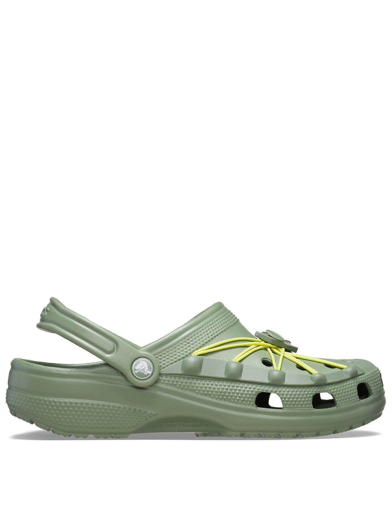 crocs-crocs-mens-classic-lockdown-clog-sandals-green