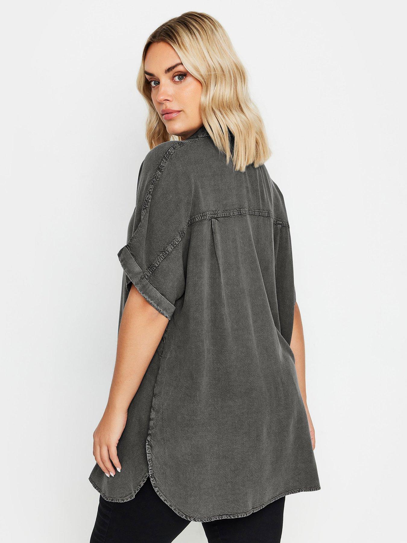 yours-curve-chambray-shirtstillFront