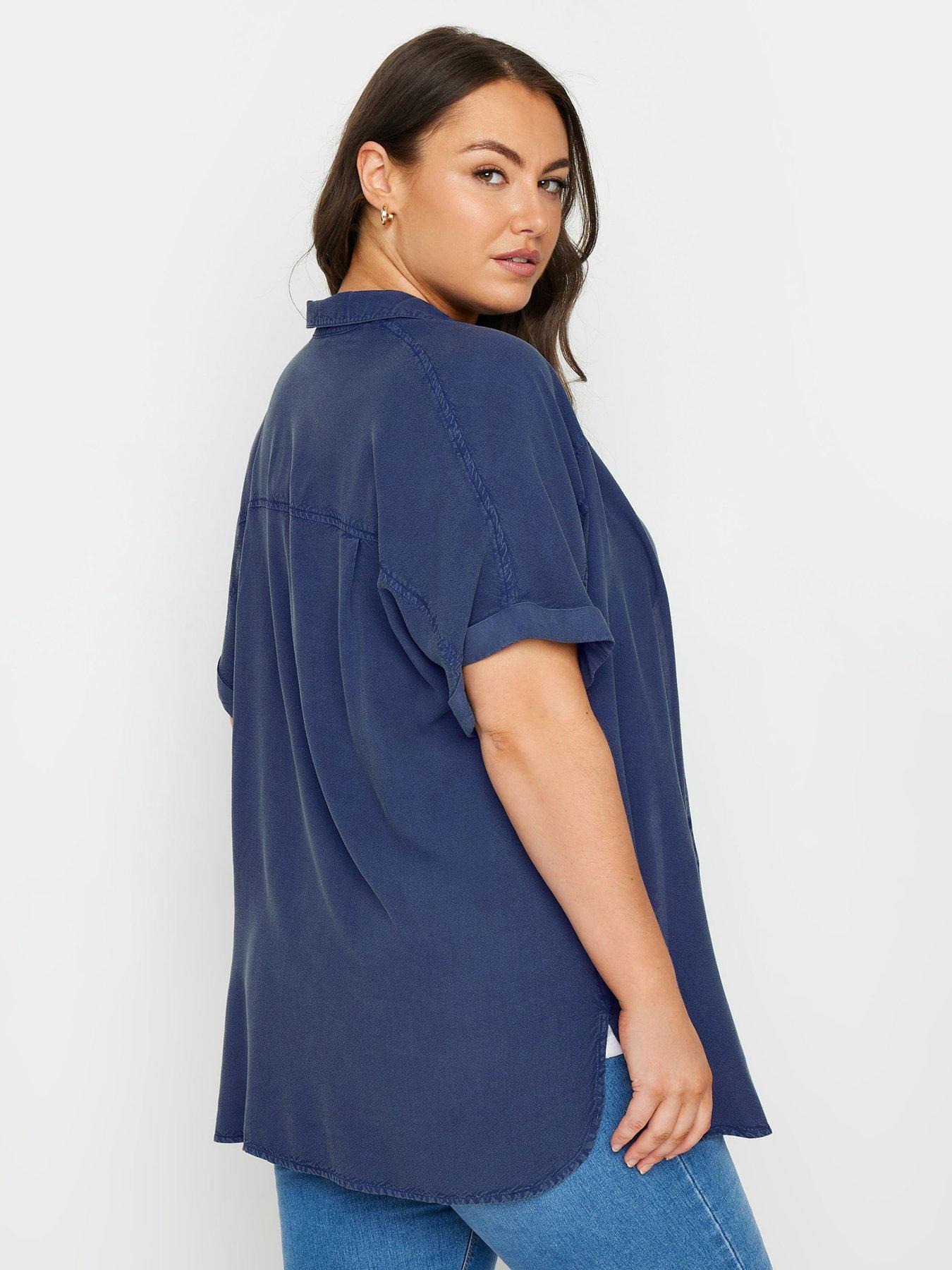 yours-curve-chambray-shirtstillFront