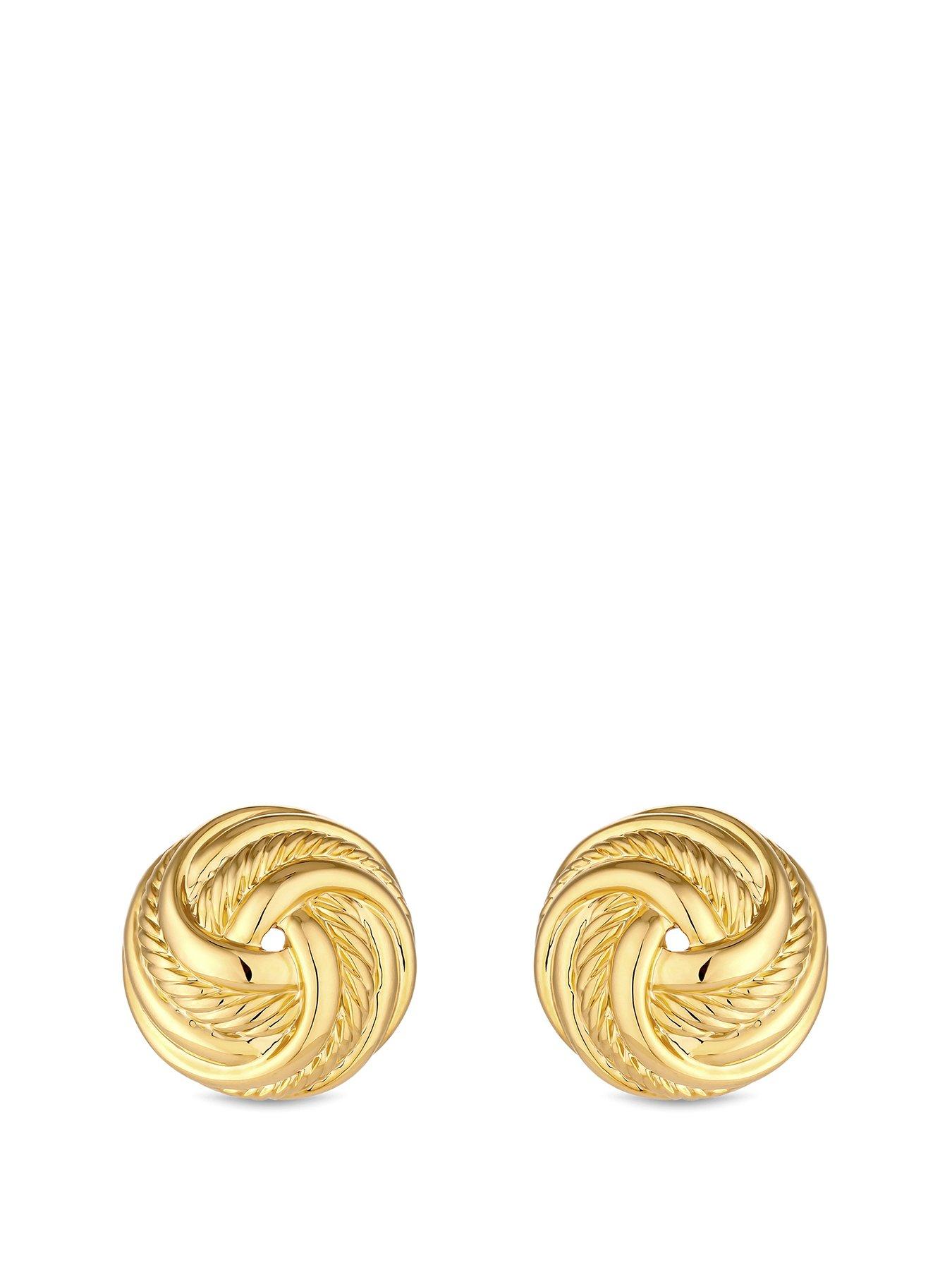 jon-richard-jon-richard-vintage-inspired-gold-plated-knot-clip-earringsfront