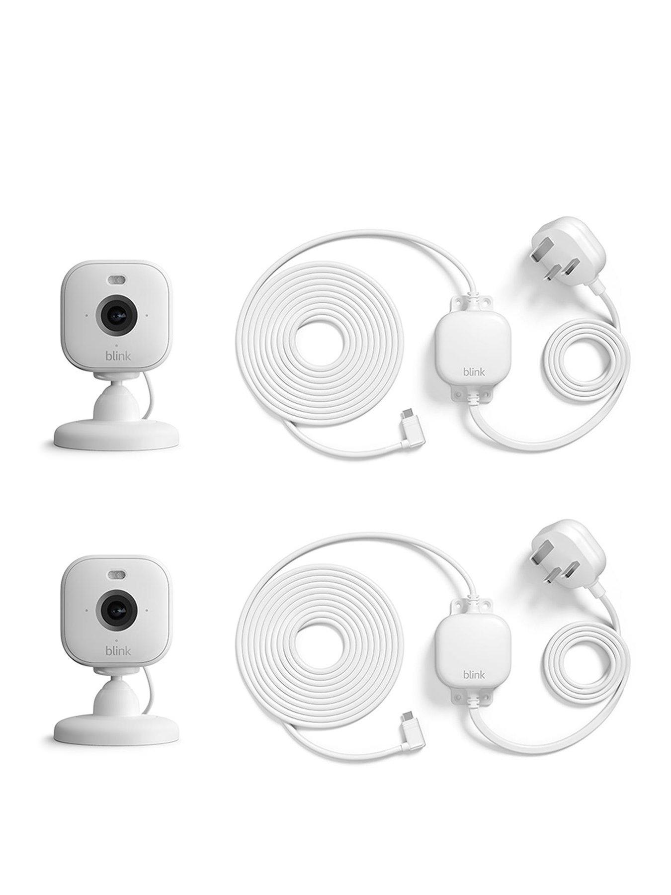 Image 1 of 6 of Blink Mini 2 2-Cam + 2 Weather Resistant Adapters