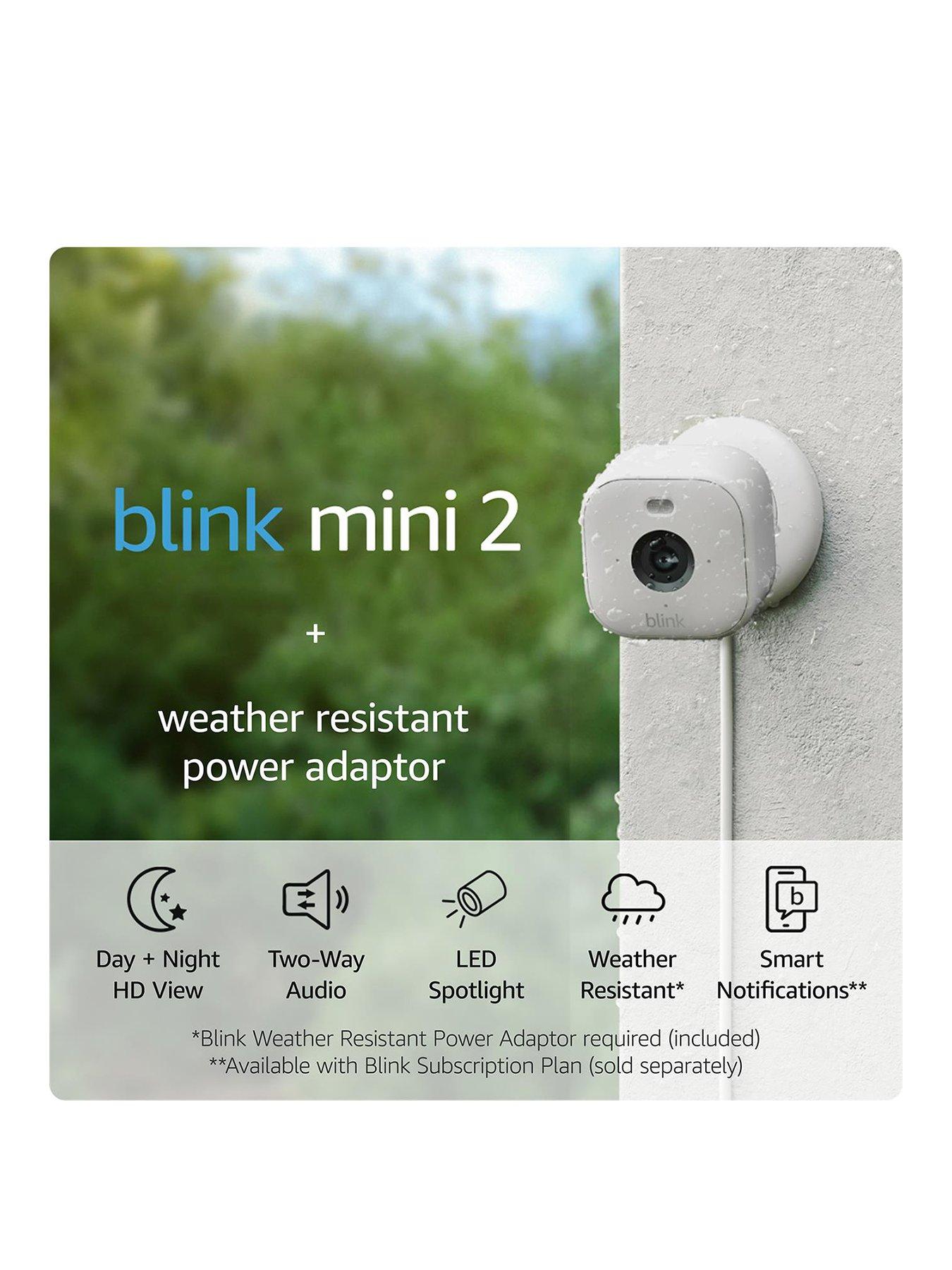 Image 2 of 6 of Blink Mini 2 2-Cam + 2 Weather Resistant Adapters