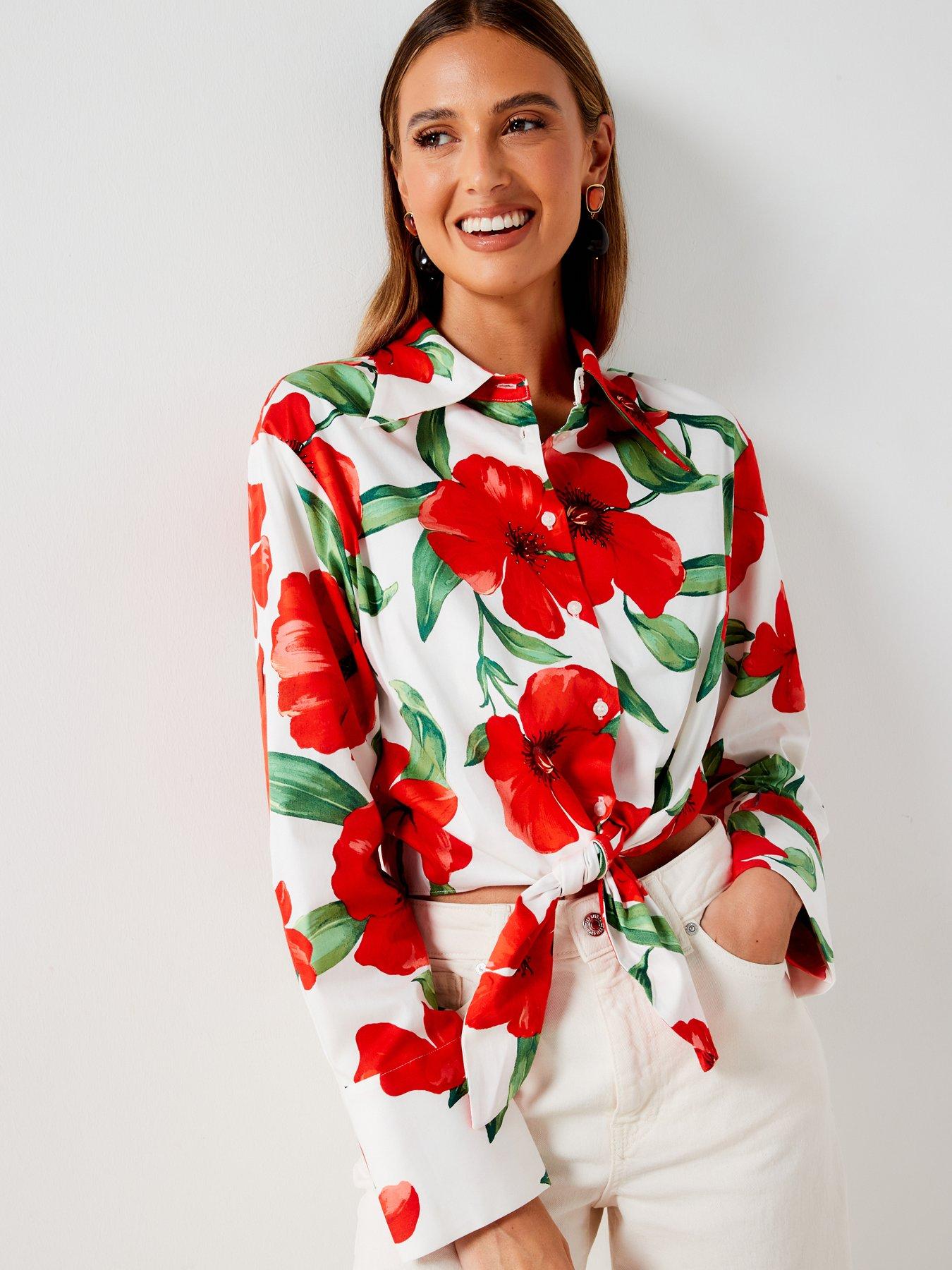 mango-floral-printed-blouse-redoutfit