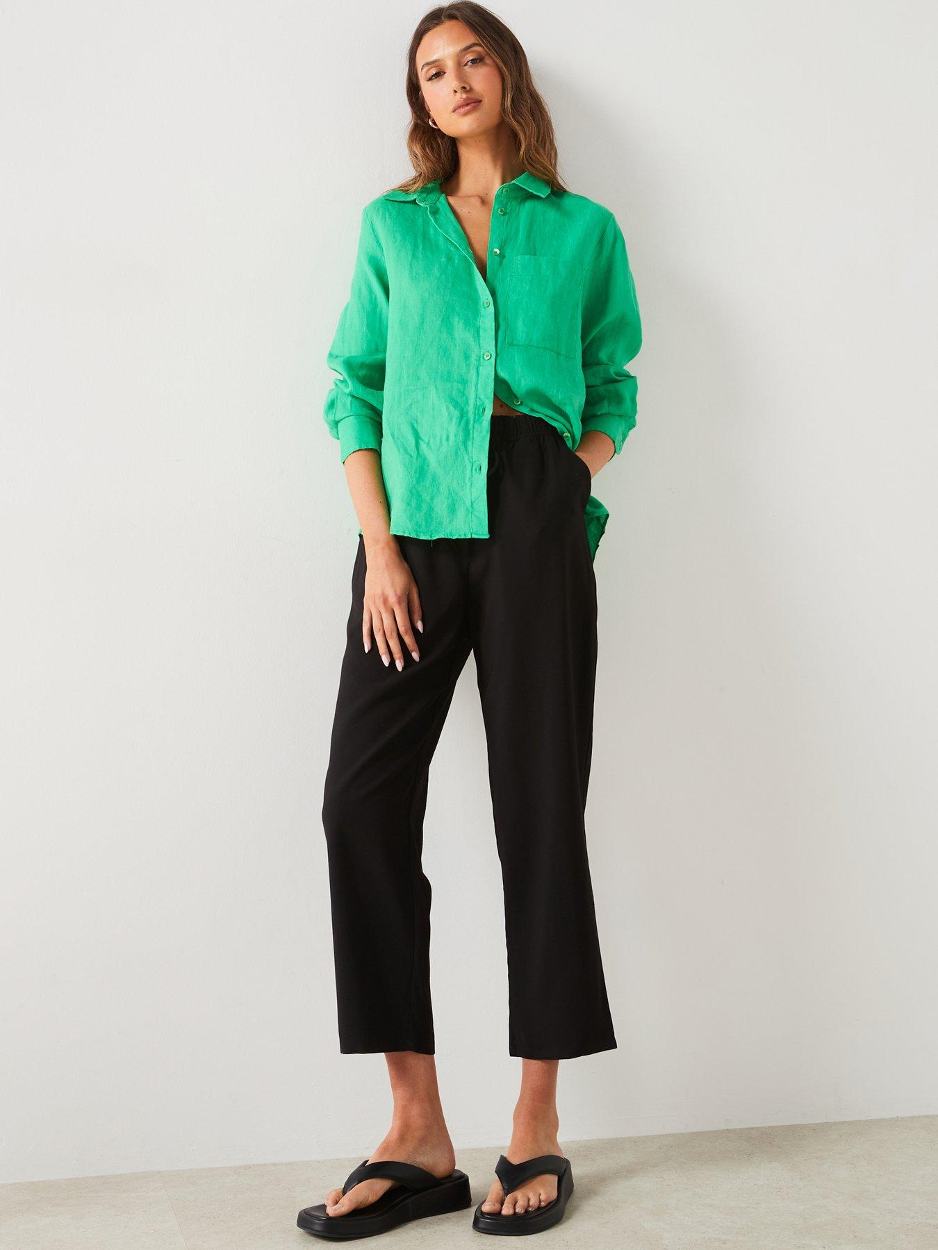 mango-long-sleeve-shirt-greenback