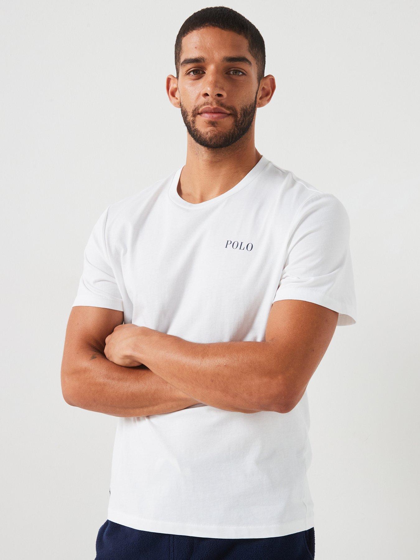 undefined Polo Ralph Lauren Left Chest Logo Loungewear T-shirt - White