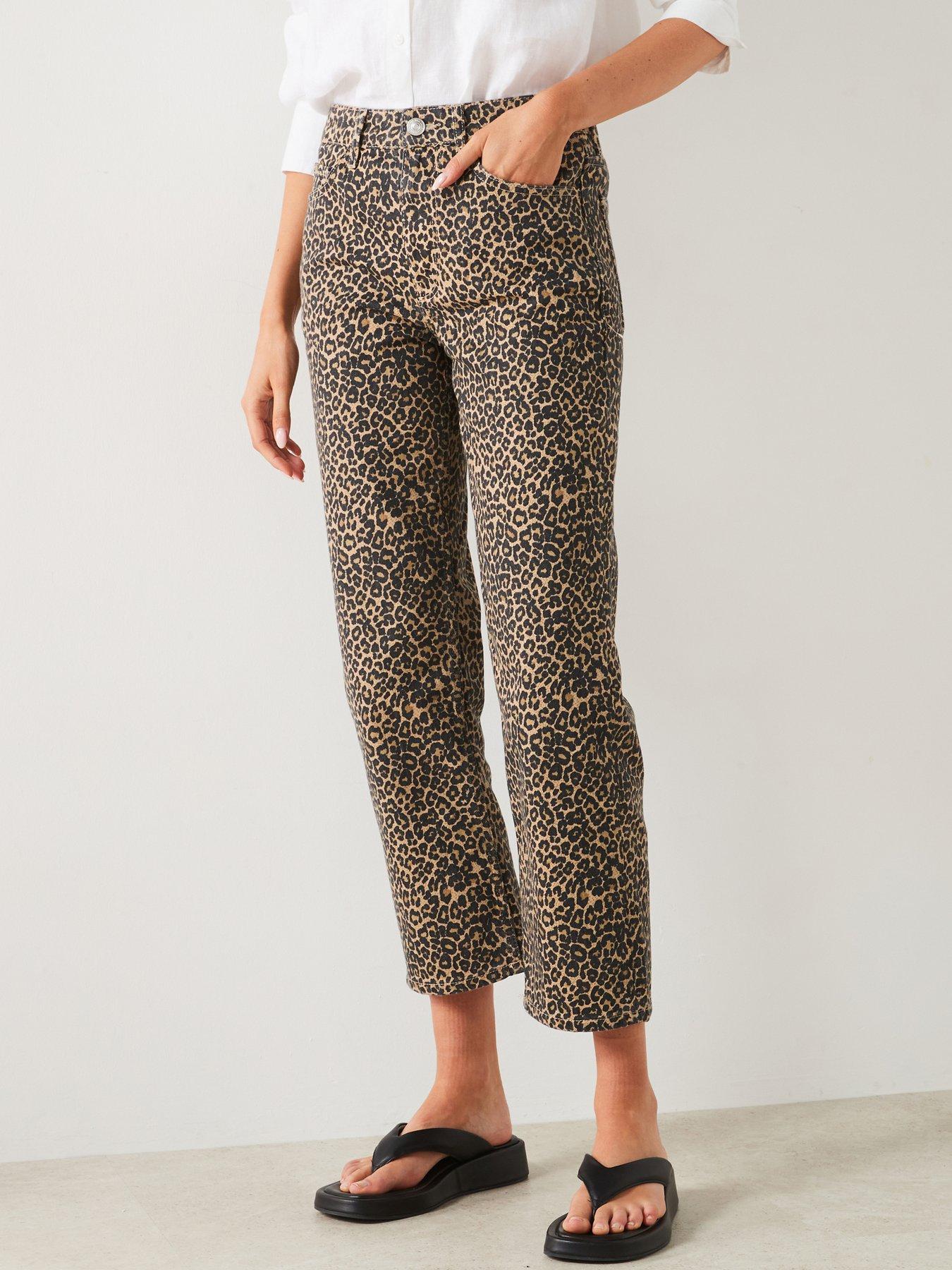 mango-straight-leopard-print-cropped-jeans