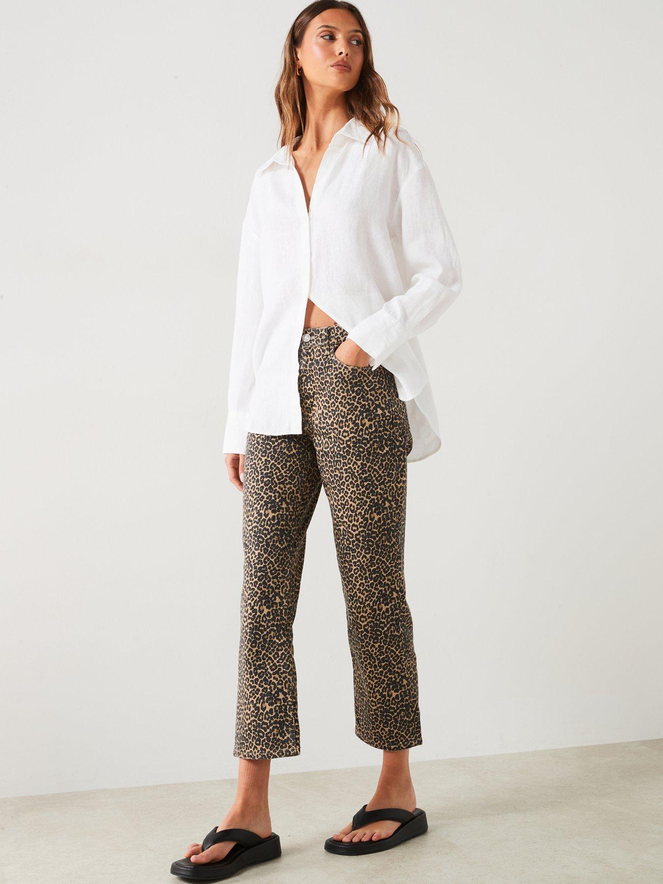 mango-straight-leopard-print-cropped-jeansoutfit