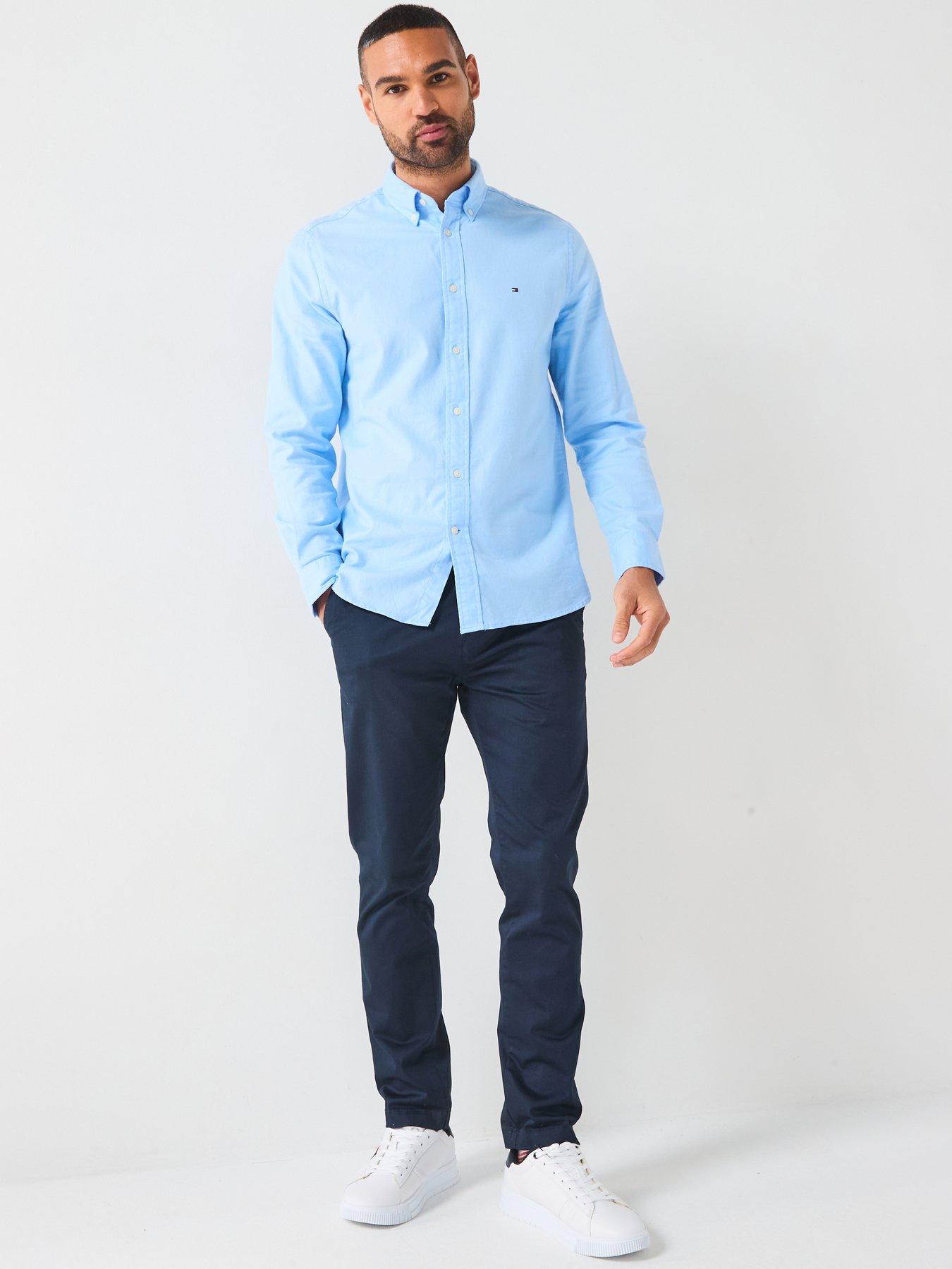 tommy-hilfiger-tommy-hilfiger-regular-fit-flex-brushed-cotton-shirt-light-blueback