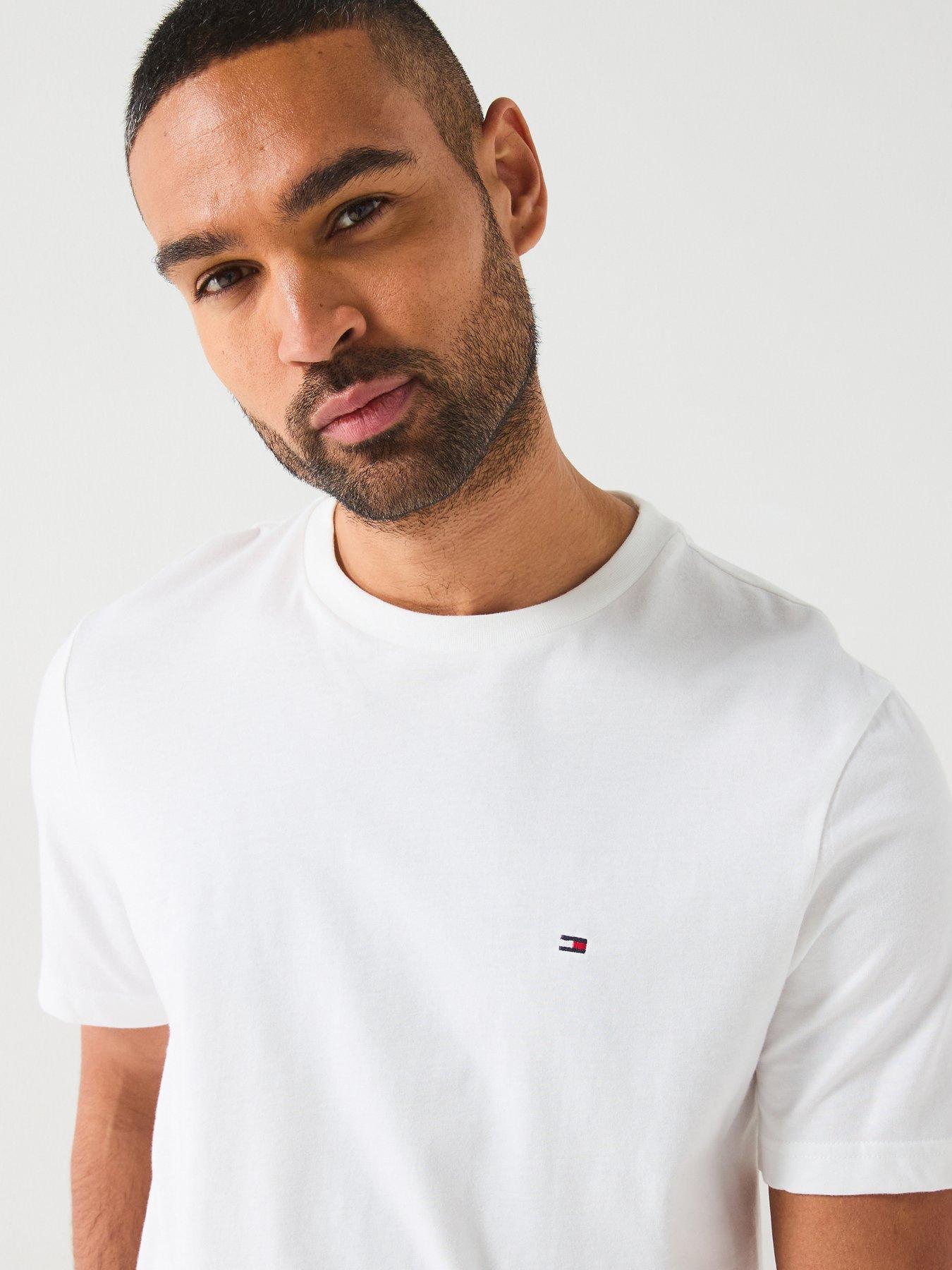 tommy-hilfiger-essential-regular-fit-solid-t-shirt-whiteoutfit