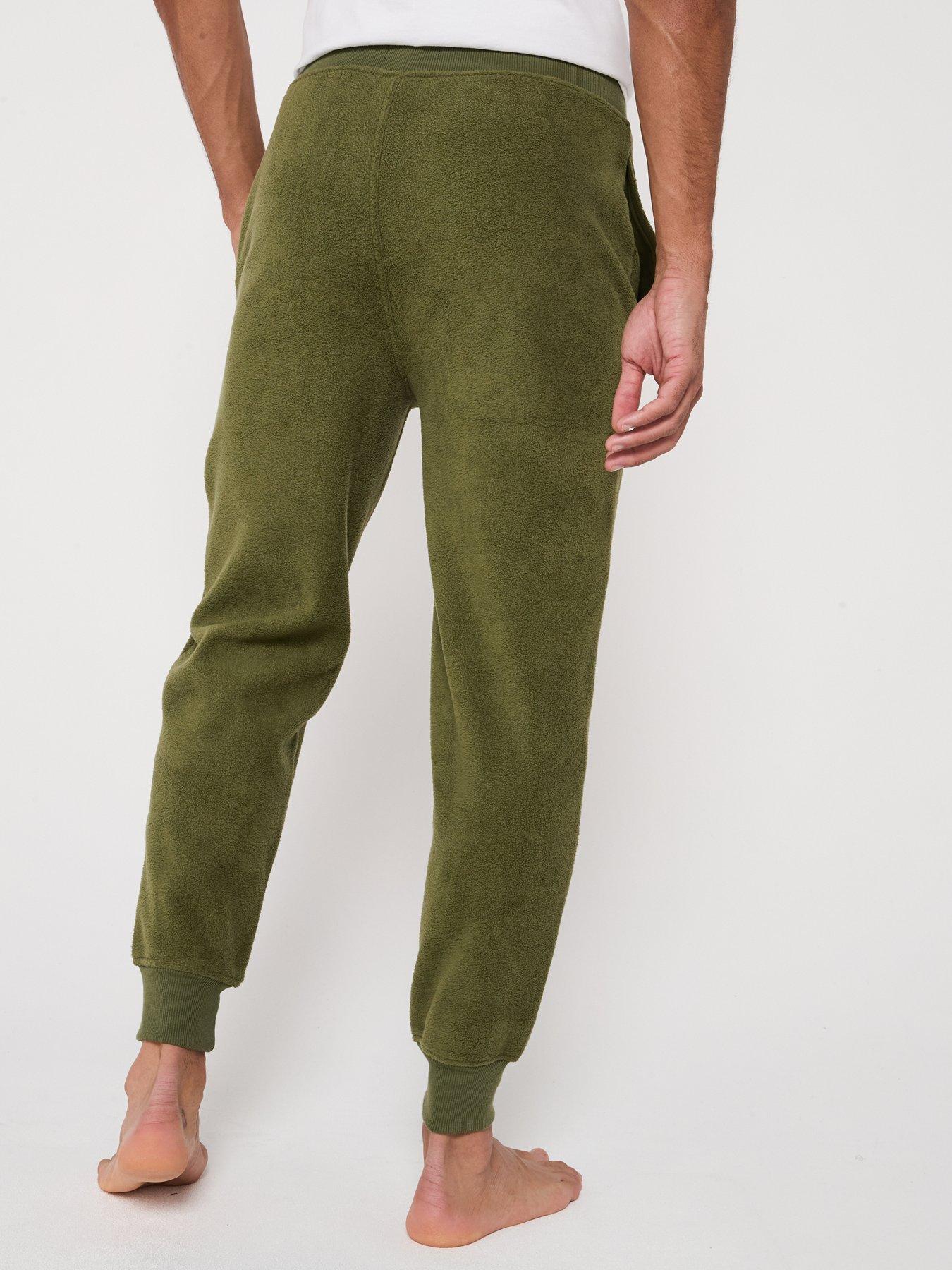 polo-ralph-lauren-polo-ralph-lauren-polar-fleece-cuffed-loungewear-pants-greenstillFront