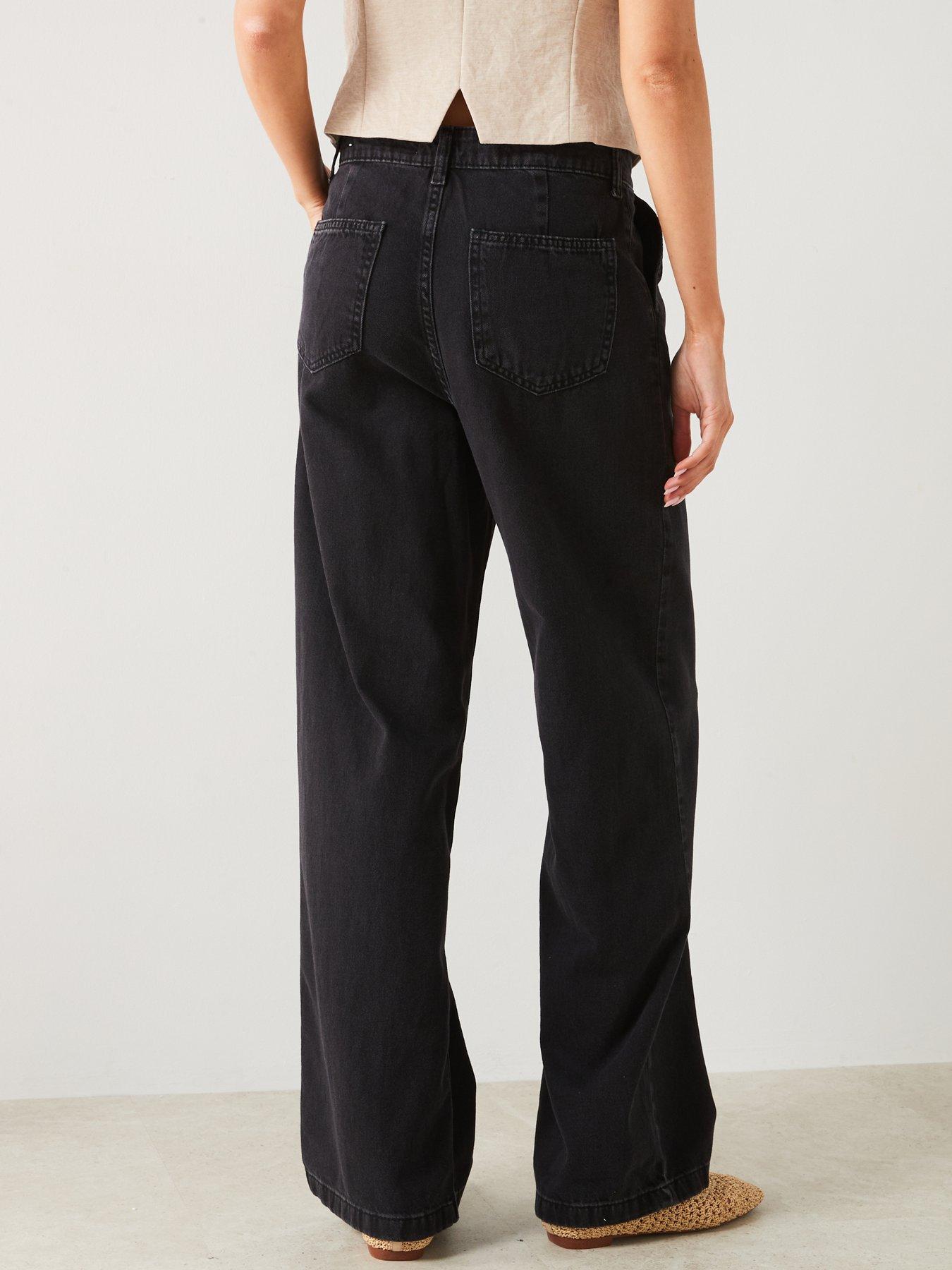 mango-black-wide-leg-jeansstillFront