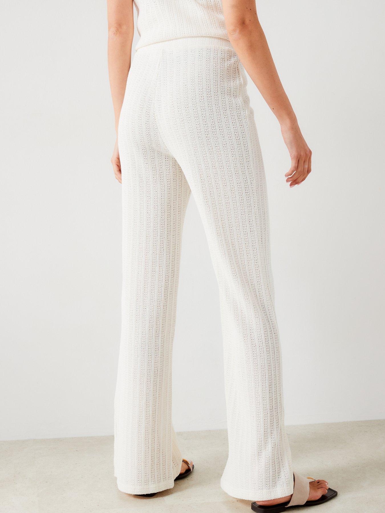 mango-cream-straight-crochet-trousersstillFront