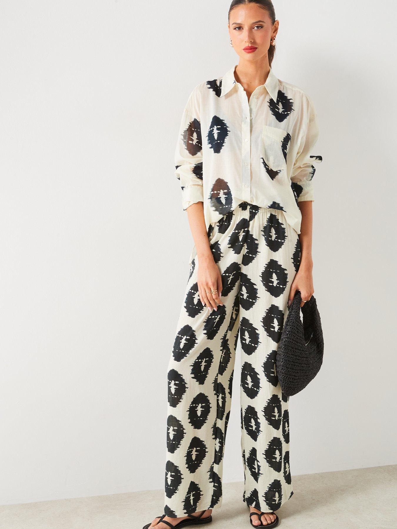 mango-cream-all-over-print-coord-wide-leg-trouserback