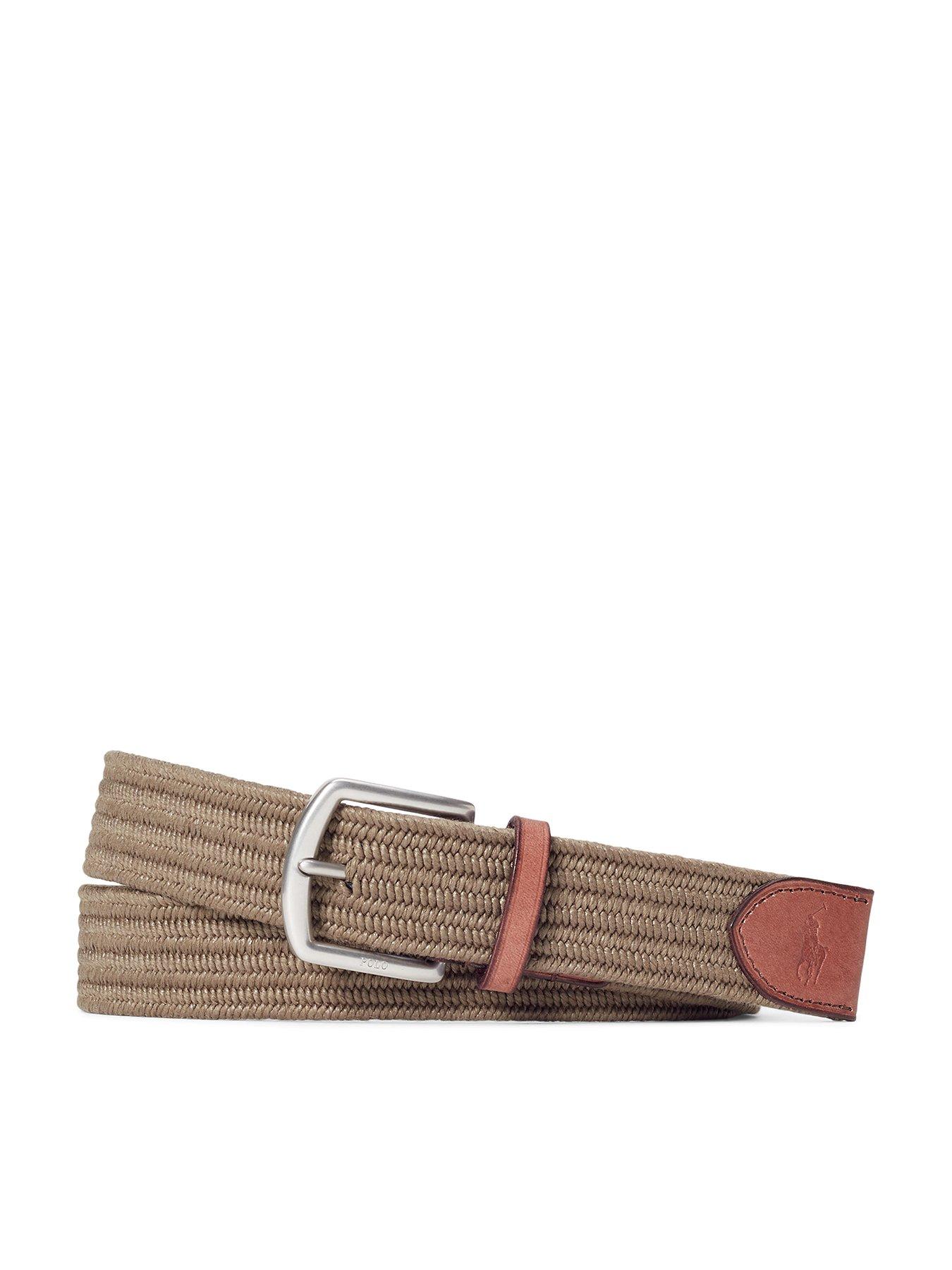 polo-ralph-lauren-canvas-keeper-woven-belt-green