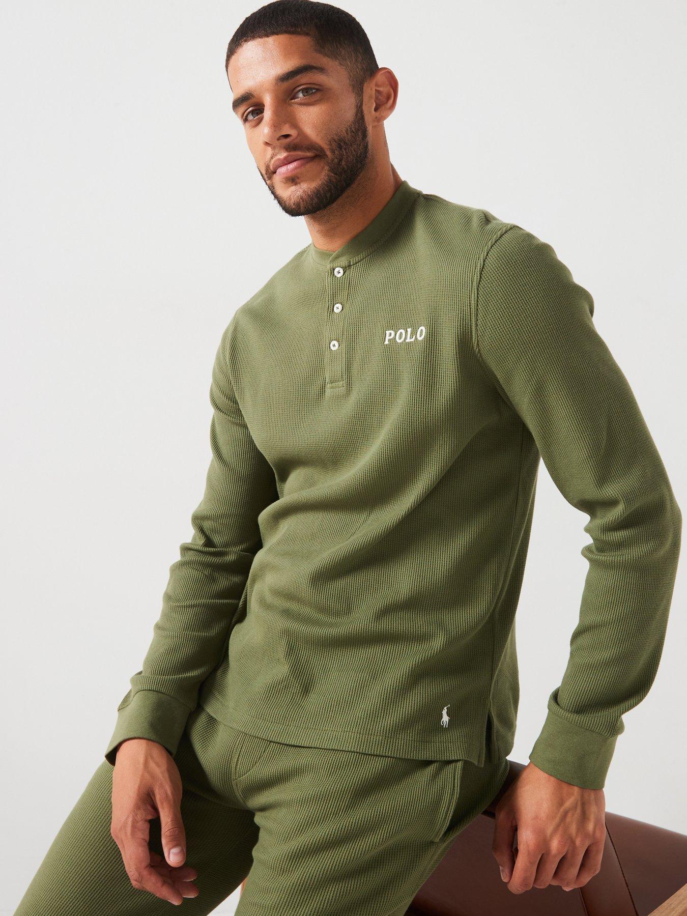 polo-ralph-lauren-polo-ralph-lauren-waffle-henley-long-sleeve-loungewear-top-greendetail