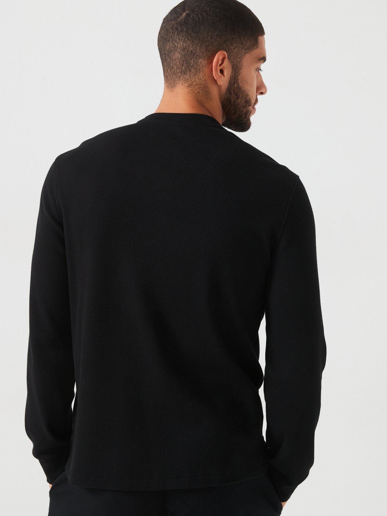 polo-ralph-lauren-polo-ralph-lauren-waffle-henley-long-sleeve-loungewear-top-blackstillFront