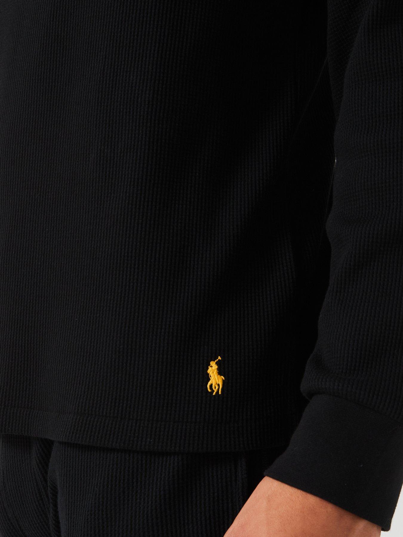 polo-ralph-lauren-polo-ralph-lauren-waffle-henley-long-sleeve-loungewear-top-blackdetail