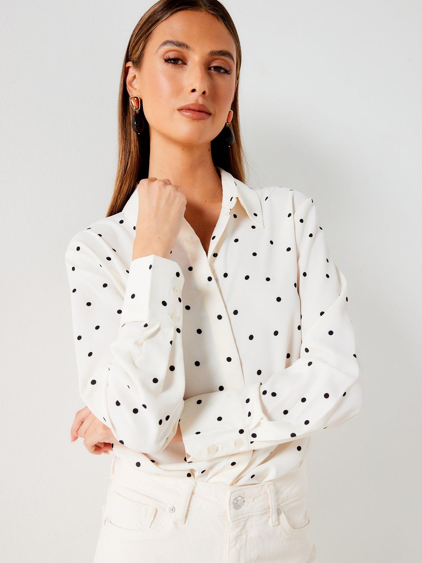 mango-polka-dot-shirt