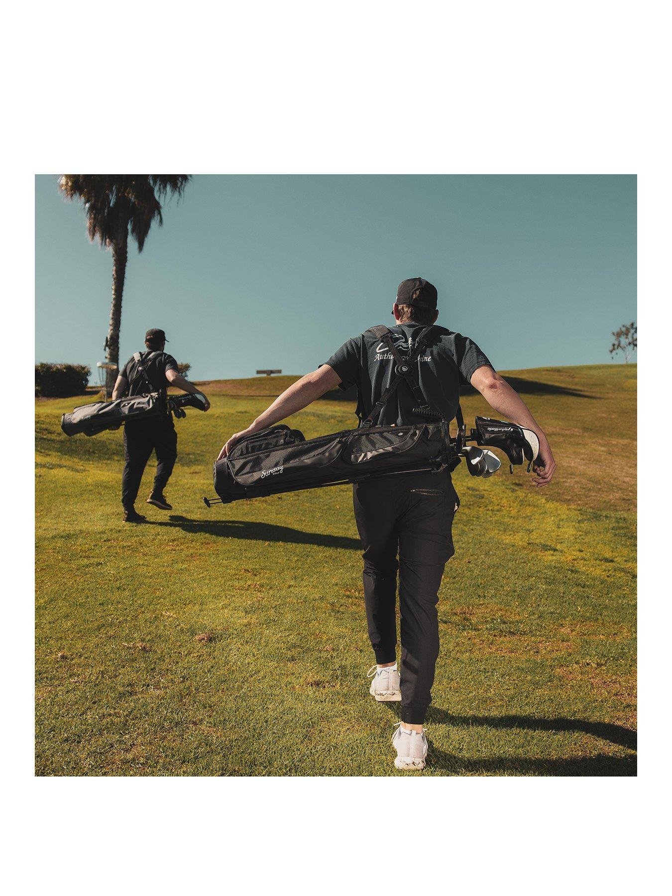 Image 2 of 8 of Loma XL Golf Carry Bag - Matte Black