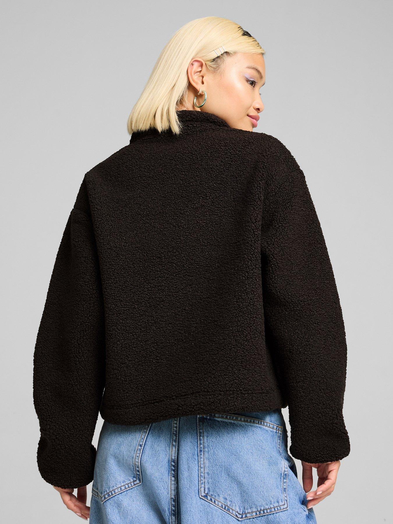 Image 2 of 6 of Puma Women's Classics Winterized Half-Zip - Black