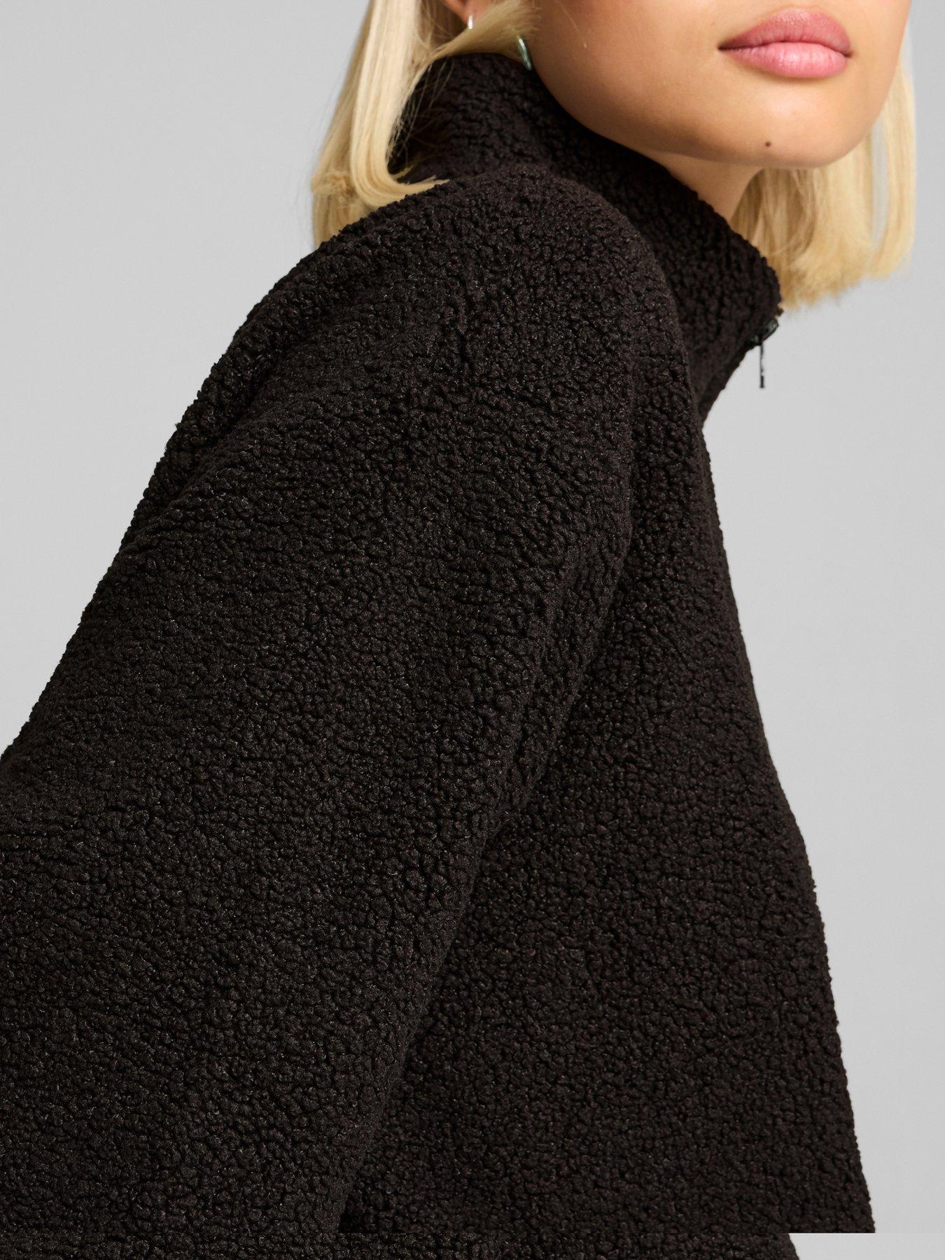 Image 5 of 6 of Puma Women's Classics Winterized Half-Zip - Black